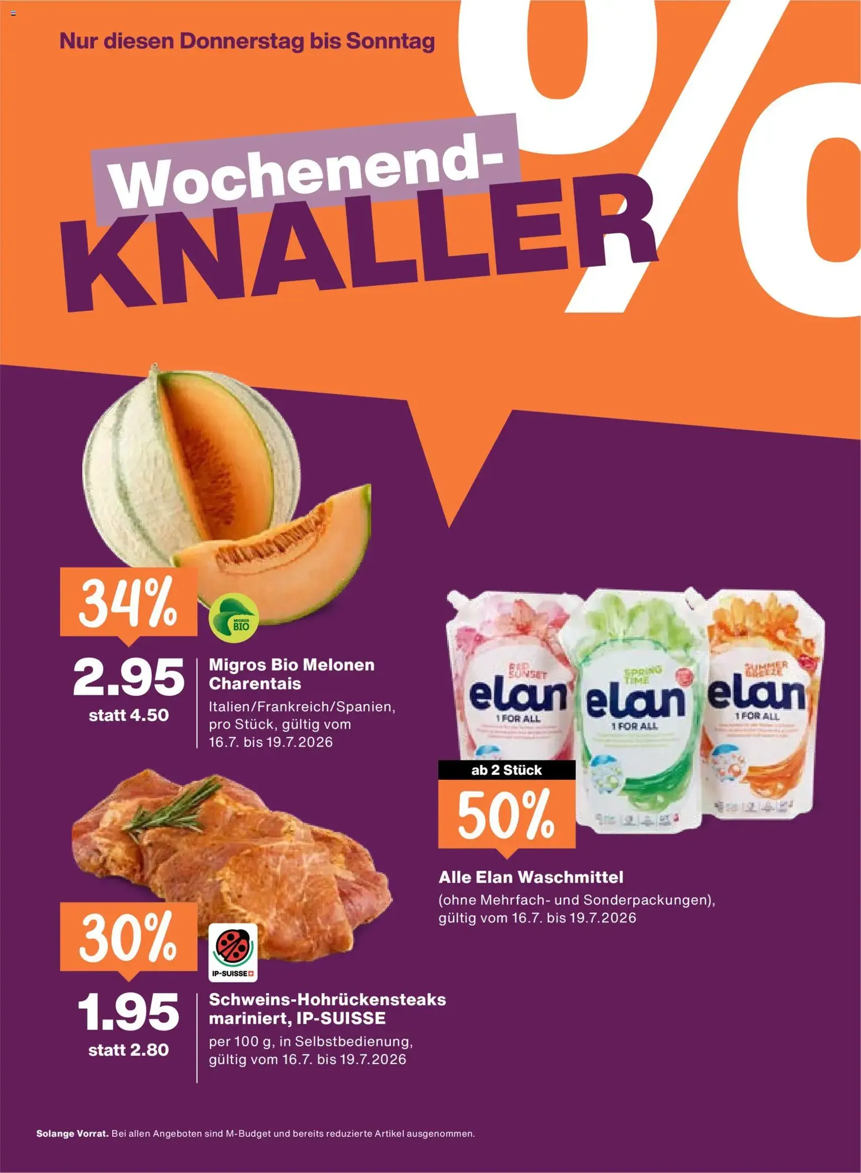 Migros aktionen - Gültiger Prospekt ab 16.07.2026, Seite 20 von insgesamt 20