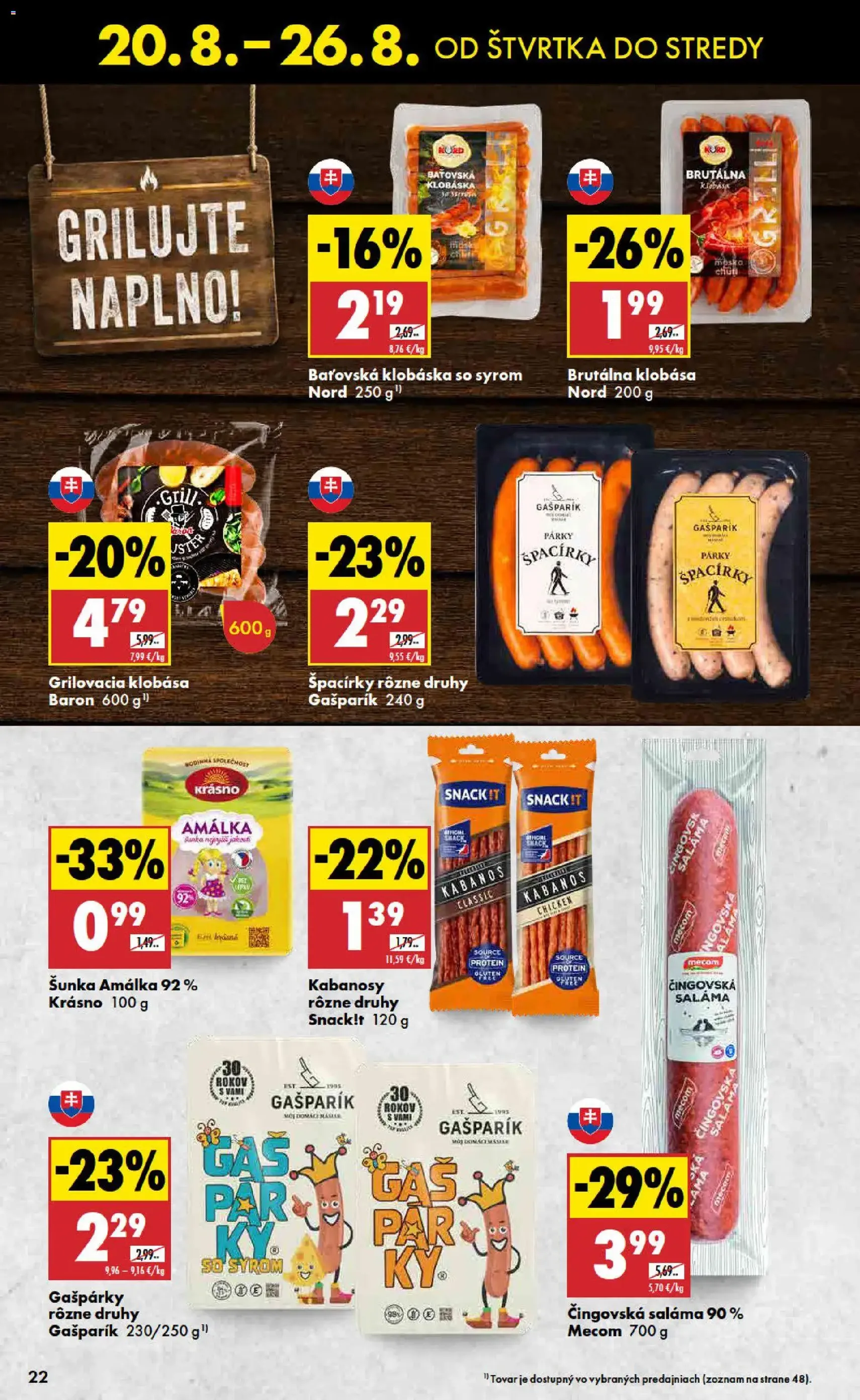 Biedronka leták - platný leták od 20.08.2026 strana 22 z 48