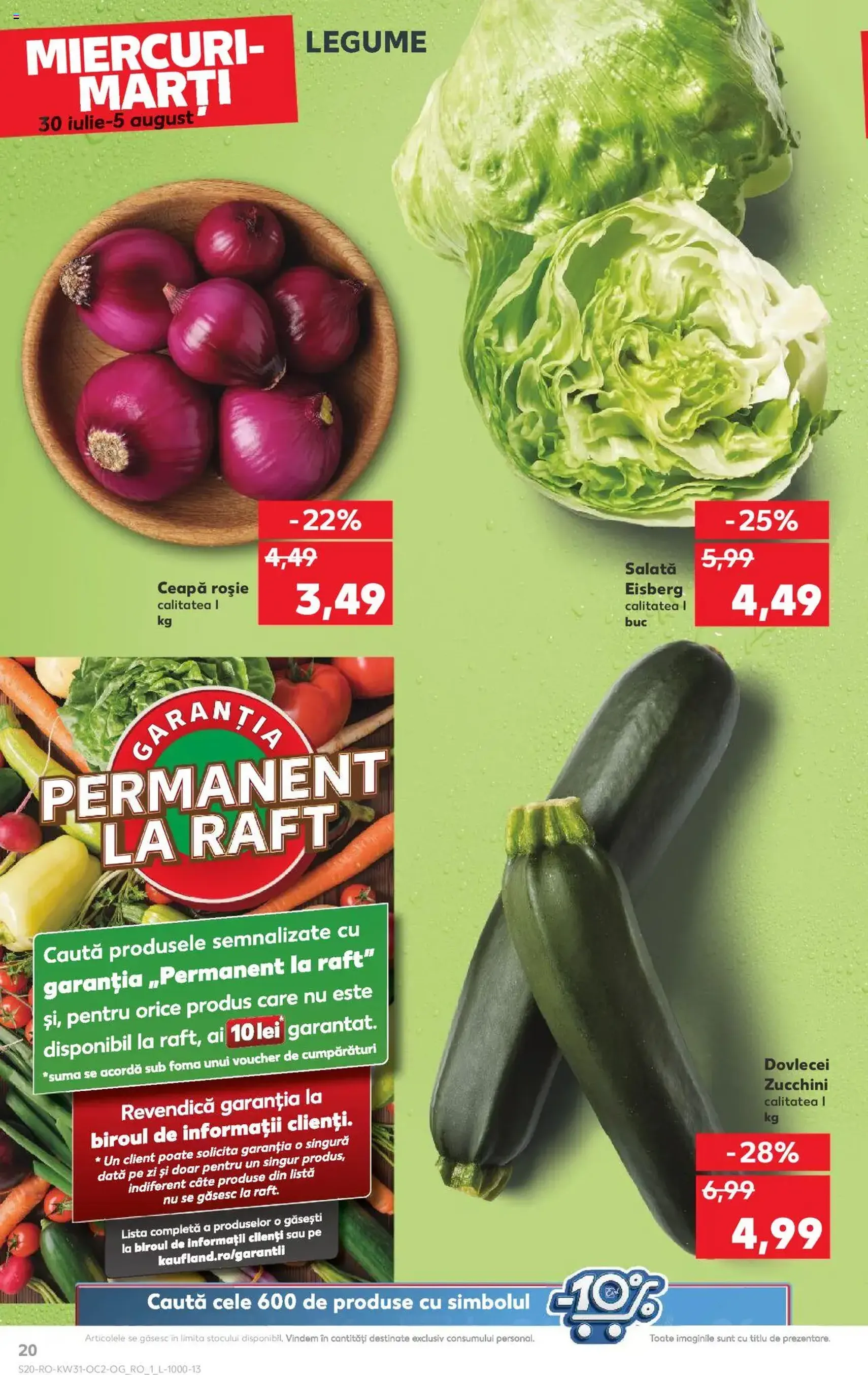 Kaufland RO - București - 2025.07.30. érvényes szórólap 20 oldal 68 oldalból Kaufland RO - București - 2025.07.30. érvényes szórólap 20 oldal 68 oldalból