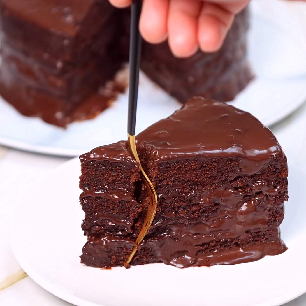 Torta tenerina con cioccolato al latte