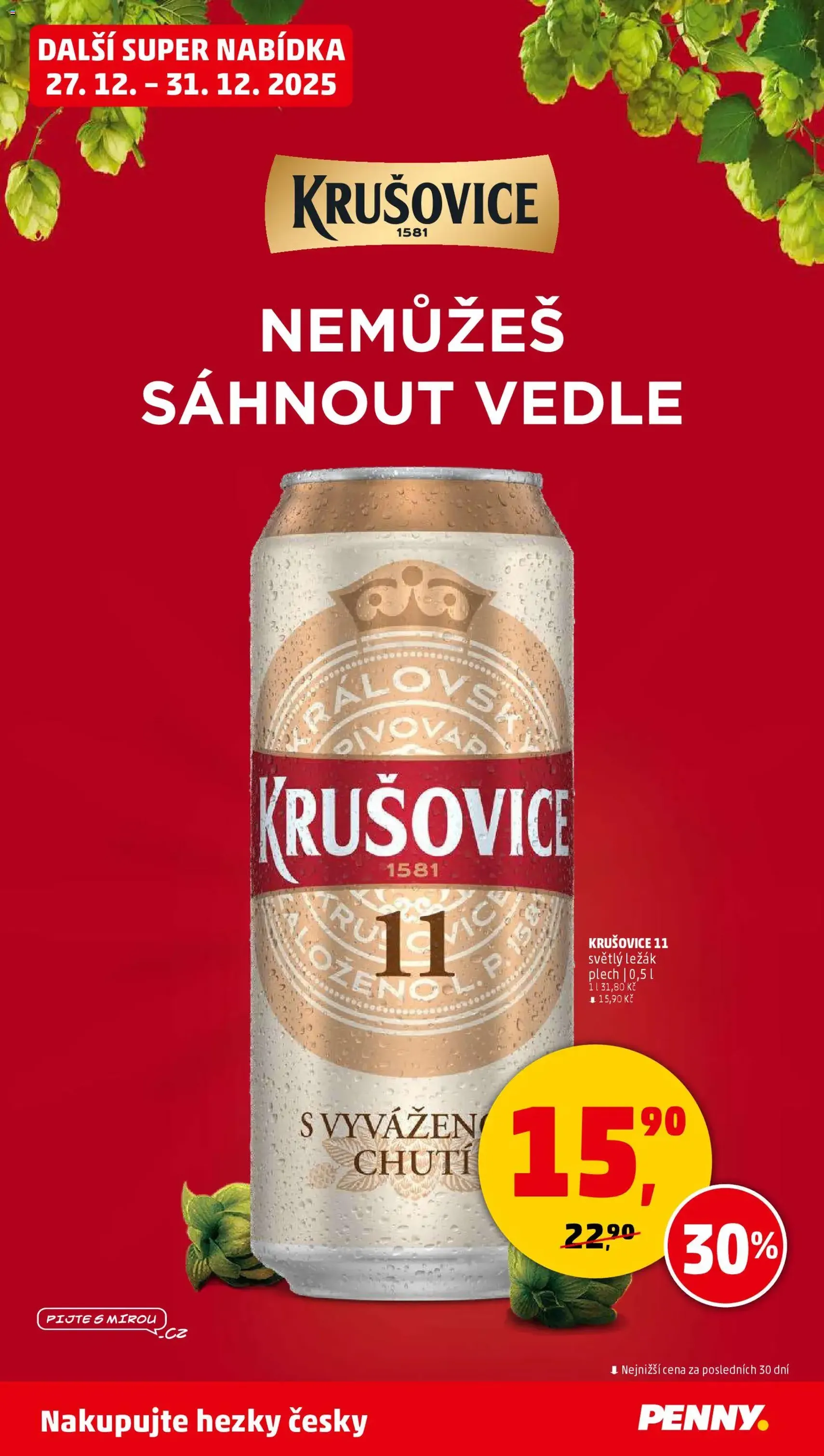 Penny Market leták - Čtvrtečník - platný leták od 27.12.2025 strana 27 z 28