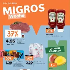 Migros aktionen - Prospekt Vorschau gültig ab 07.05.2026