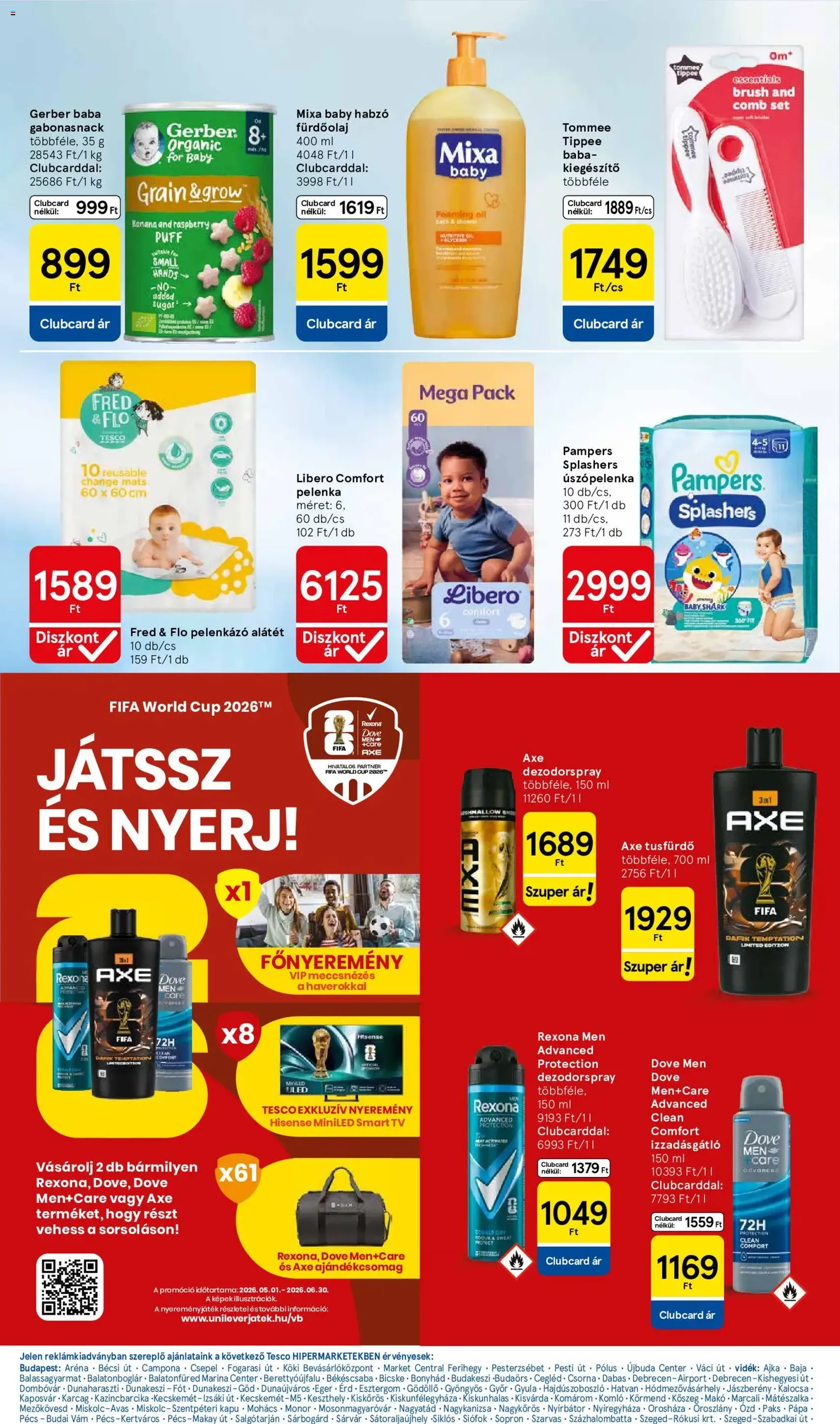Tesco aktuális akciós újság - 2026.06.11. érvényes szórólap 26 oldal 36 oldalból