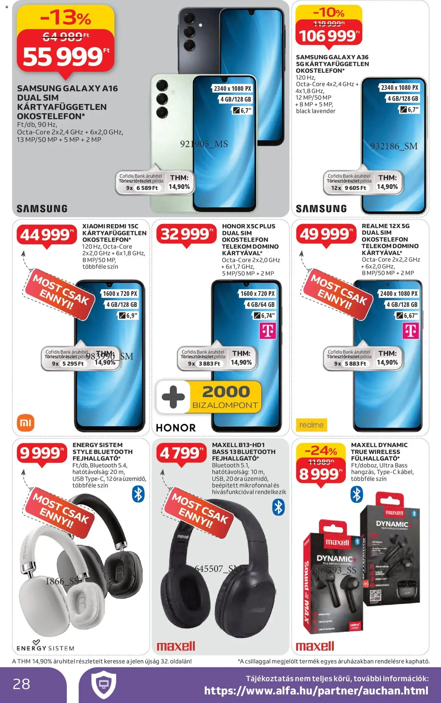 Auchan - Heti Hipermarket ajánlataink - 2026.01.29. érvényes szórólap 28 oldal 38 oldalból