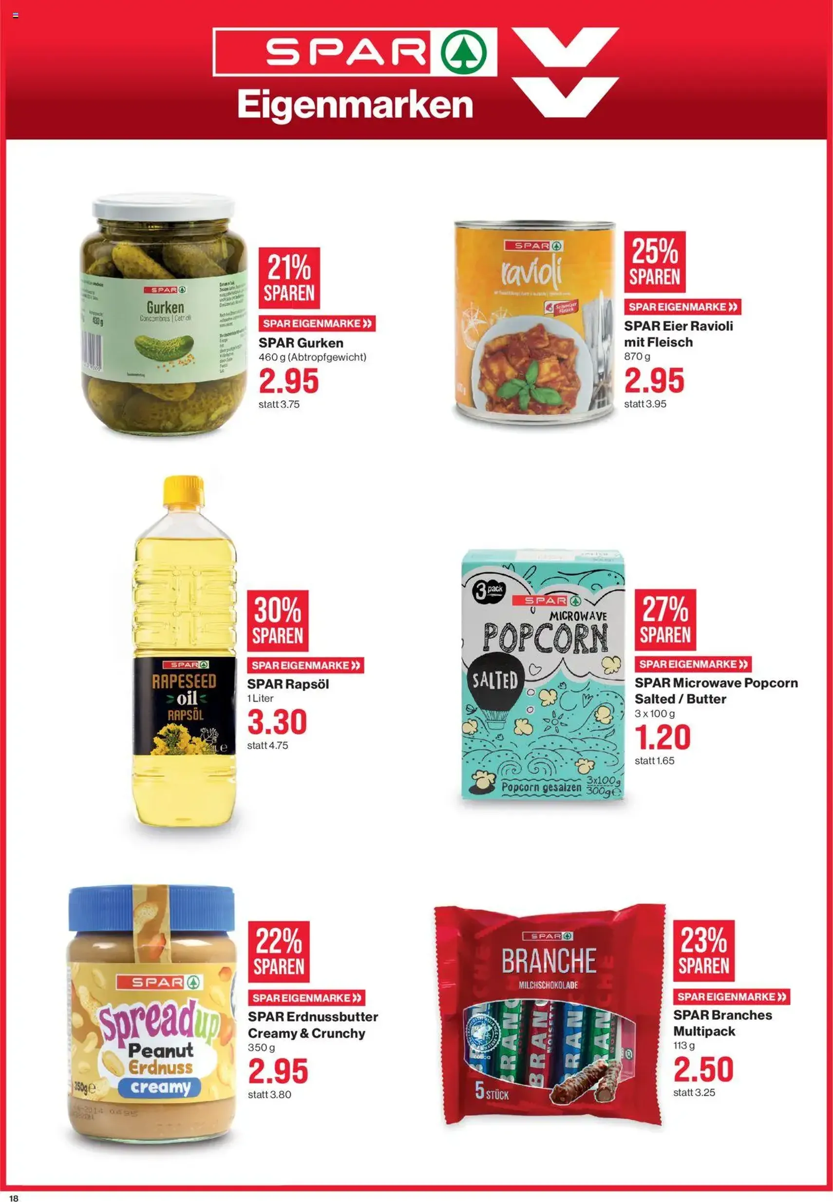 SPAR Aktionen - Gültiger Prospekt ab 24.07.2025, Seite 18 von insgesamt 22 SPAR Aktionen - Gültiger Prospekt ab 24.07.2025, Seite 18 von insgesamt 22