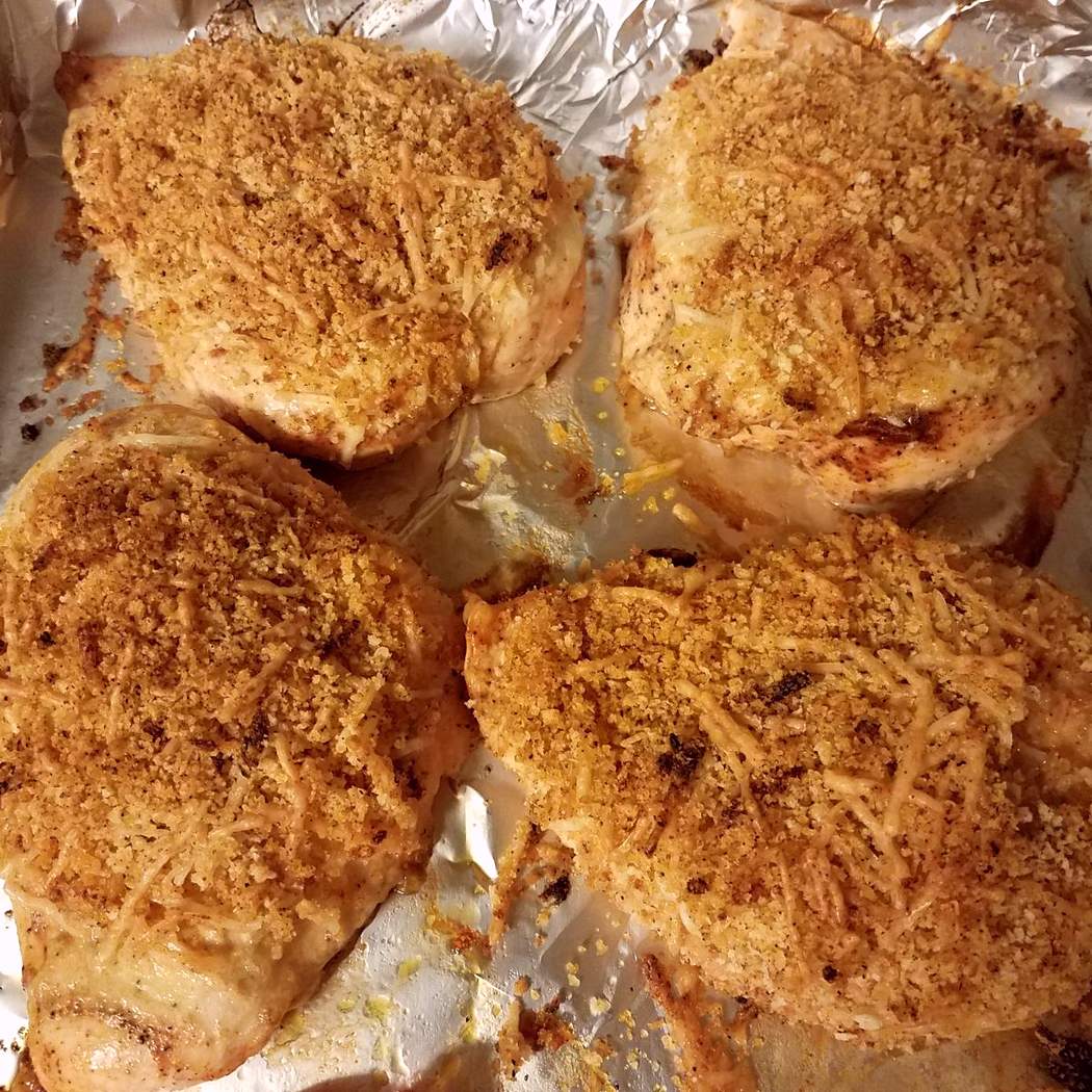 Petto di Pollo Impanato al Forno