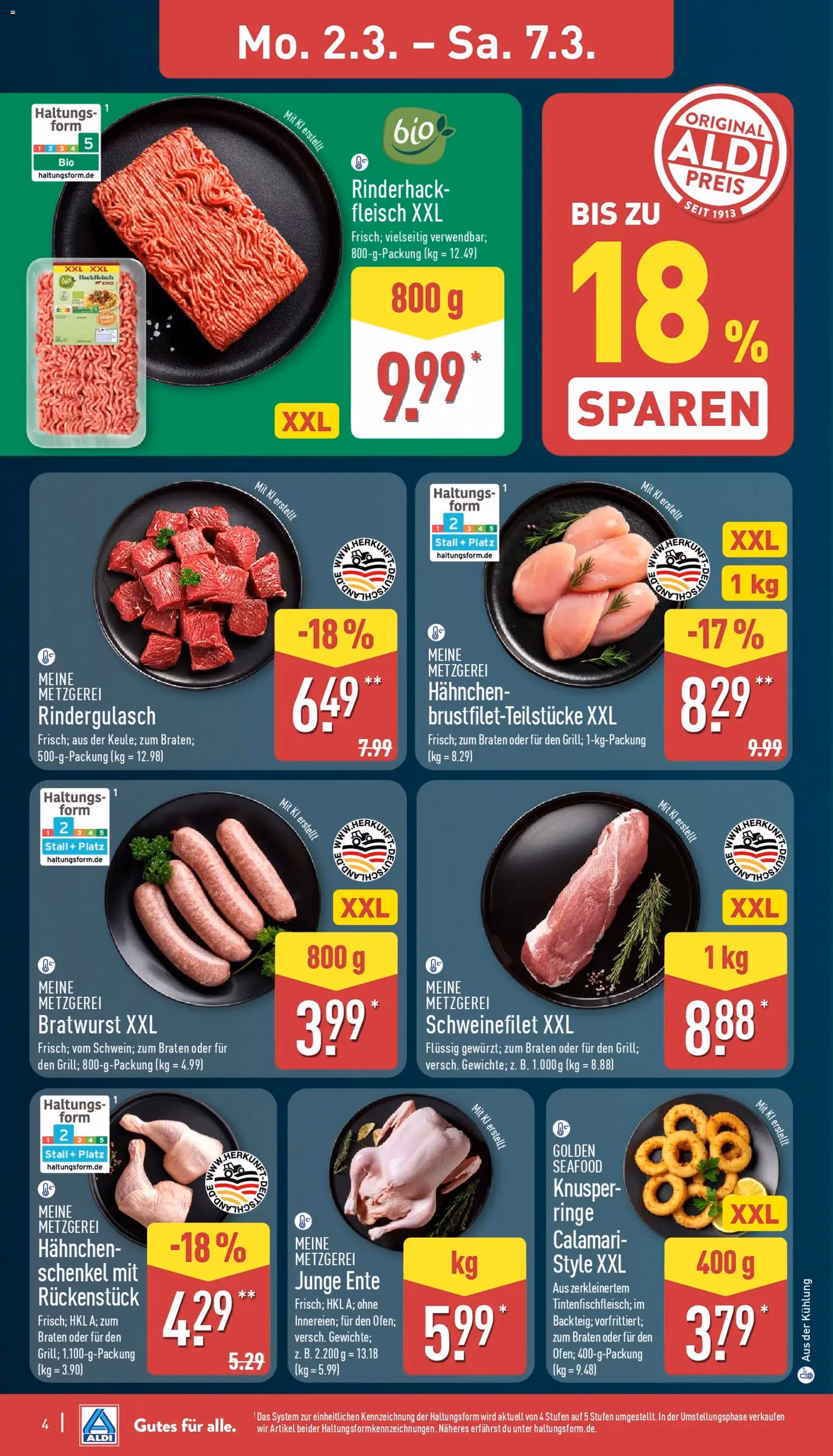 Aldi Prospekt - Gültiger Prospekt ab 02.03.2026, Seite 4 von insgesamt 39