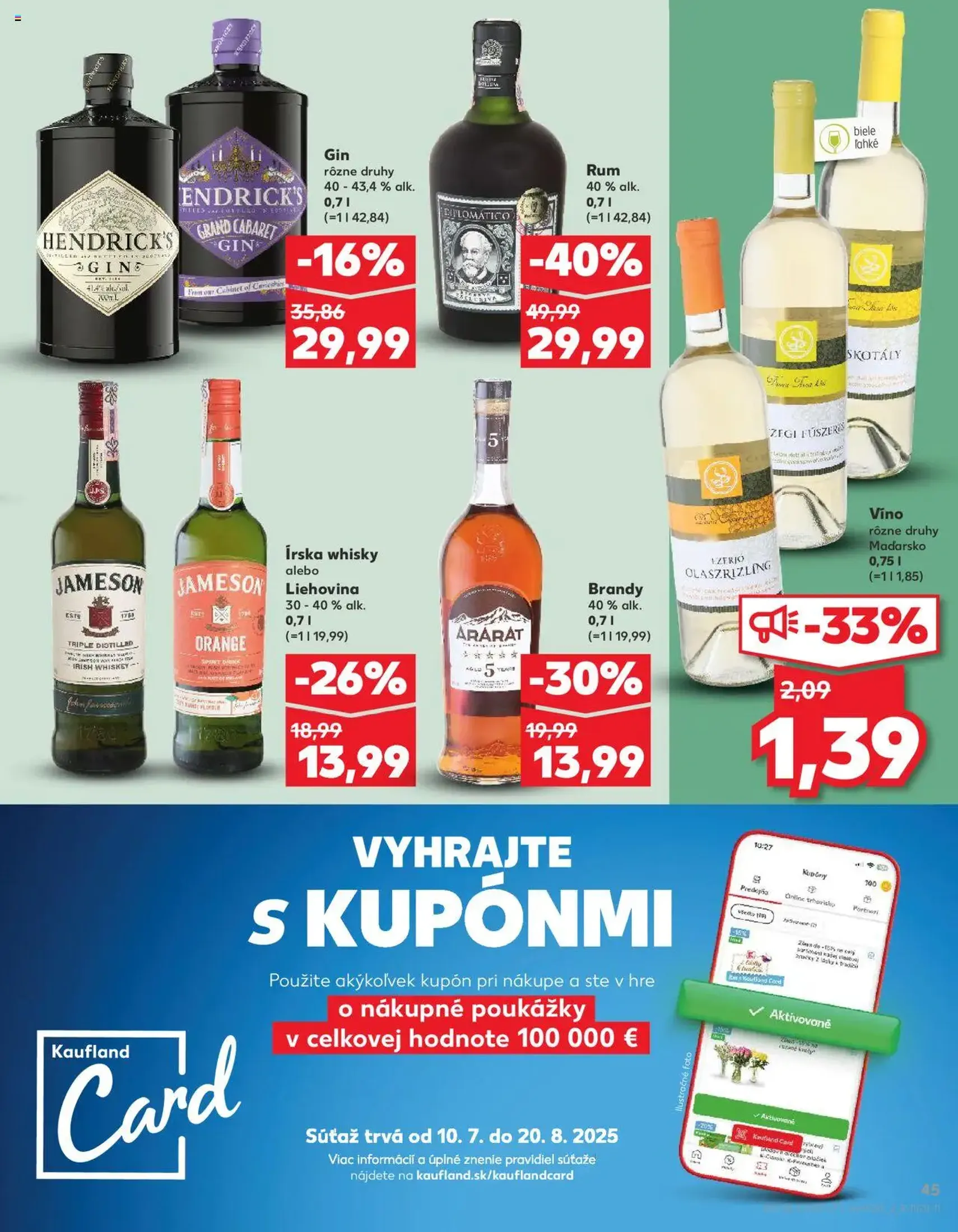 Kaufland Bratislava-Dúbravka - platný leták od 14.08.2025 strana 45 z 76