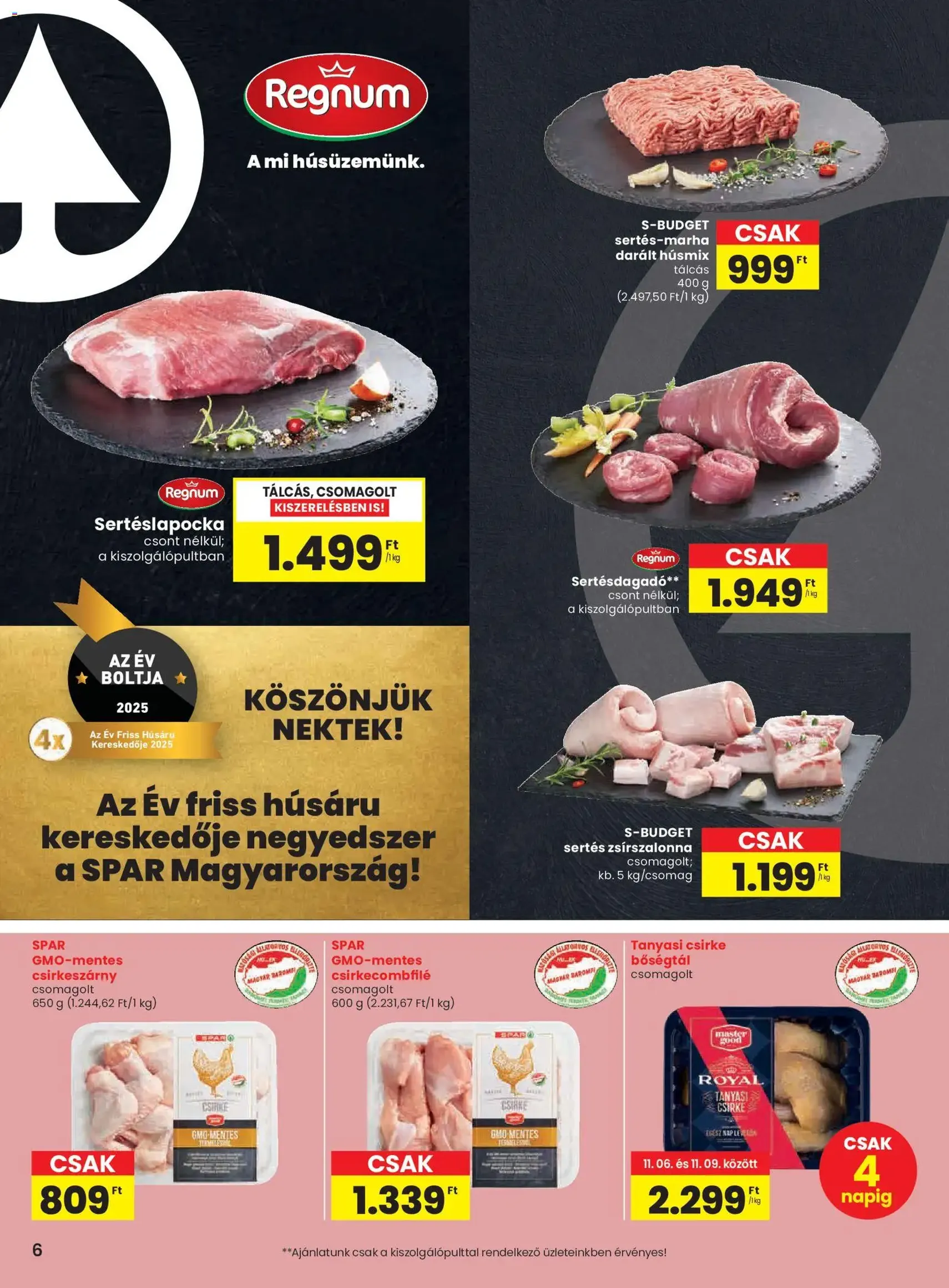 Spar Black Friday - 2025.11.06. érvényes szórólap 6 oldal 20 oldalból