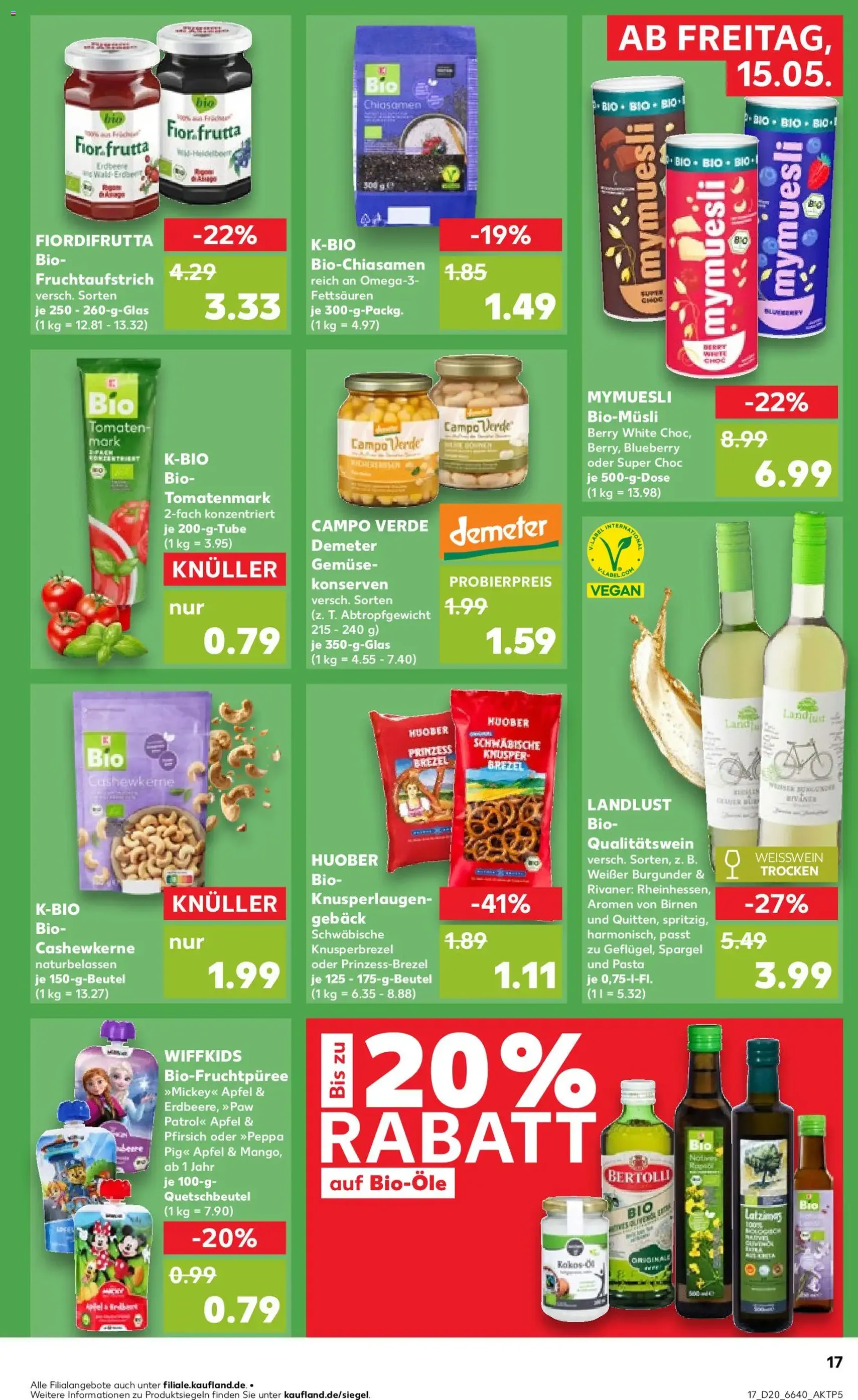 Kaufland Prospekt - Gültiger Prospekt ab 15.05.2026, Seite 17 von insgesamt 54