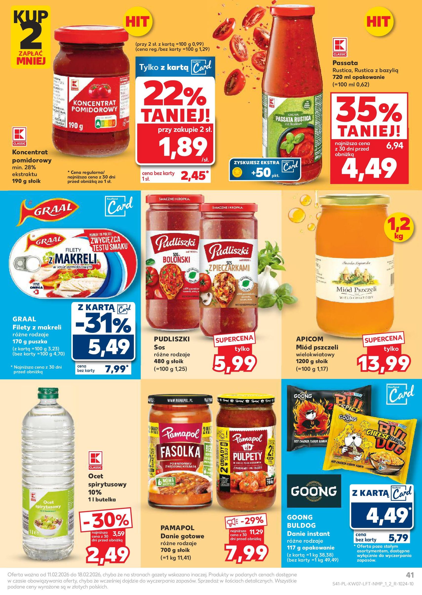Kaufland gazetka - ważny gazetka od 11.02.2026 strona 41 z 65