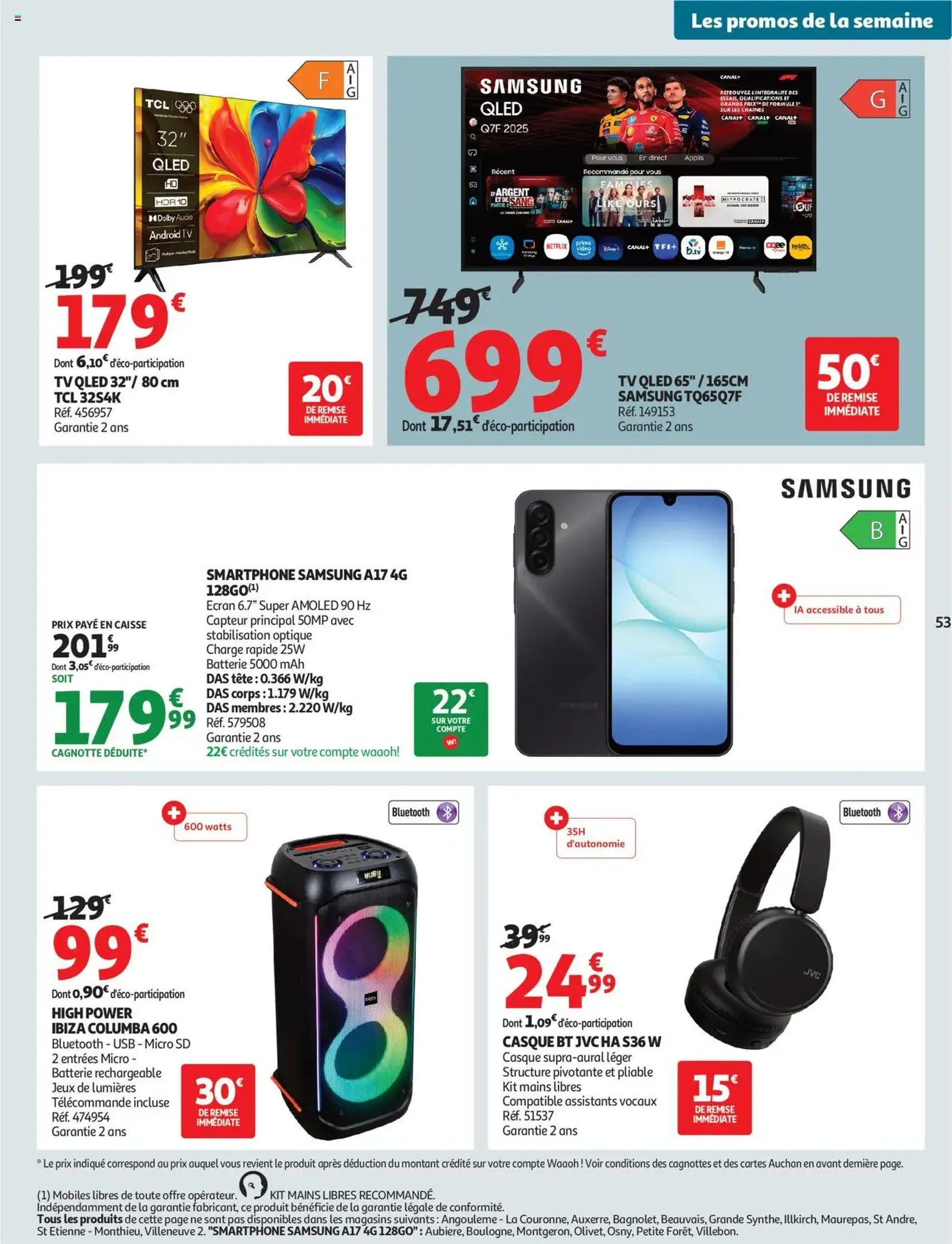 Auchan prospectus - brochure valable à partir du 07/10/2025, page 53 sur 66