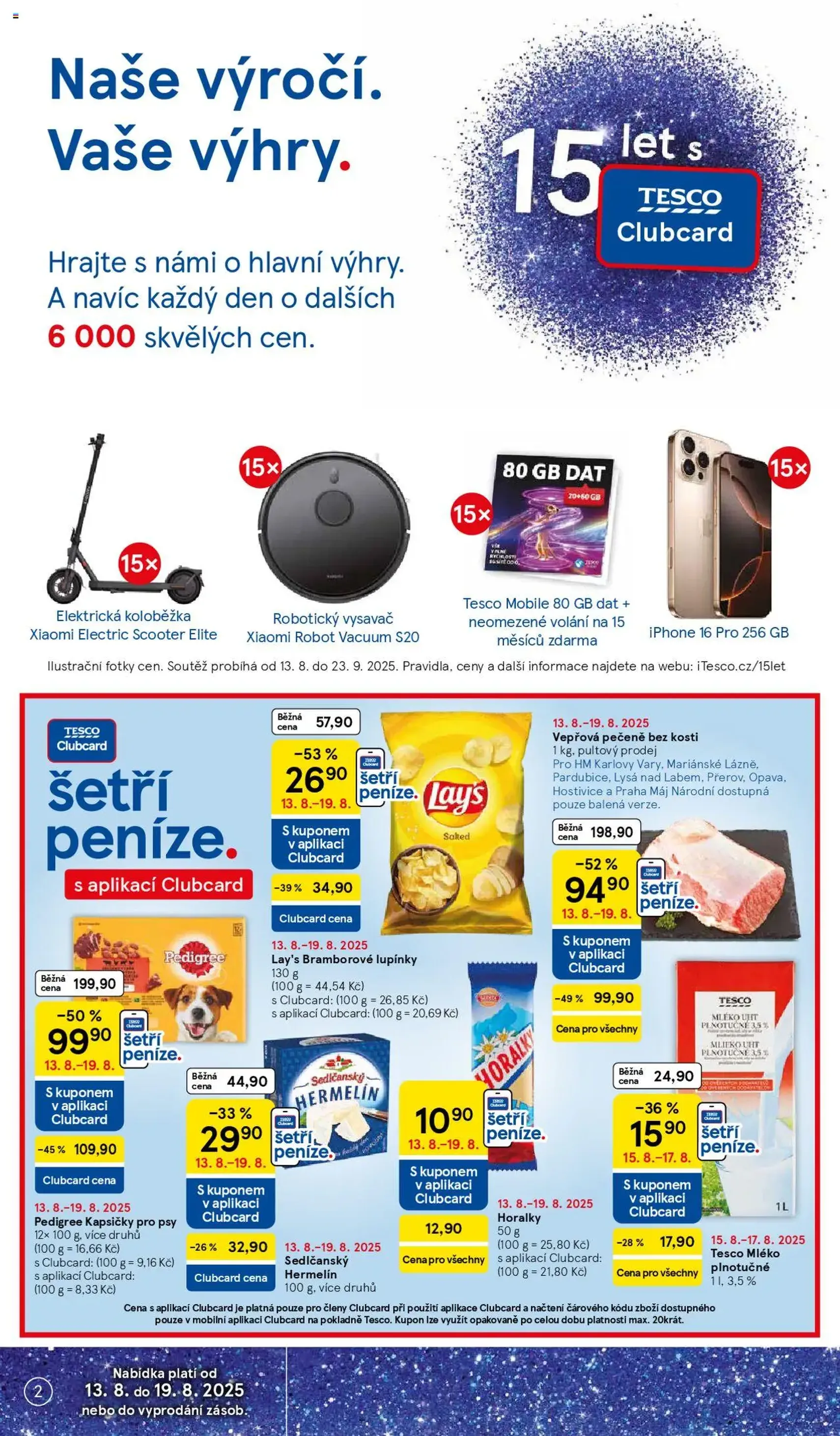 Tesco leták - Hypermarket - platný leták od 13.08.2025 strana 2 z 36 Tesco leták - Hypermarket - platný leták od 13.08.2025 strana 2 z 36