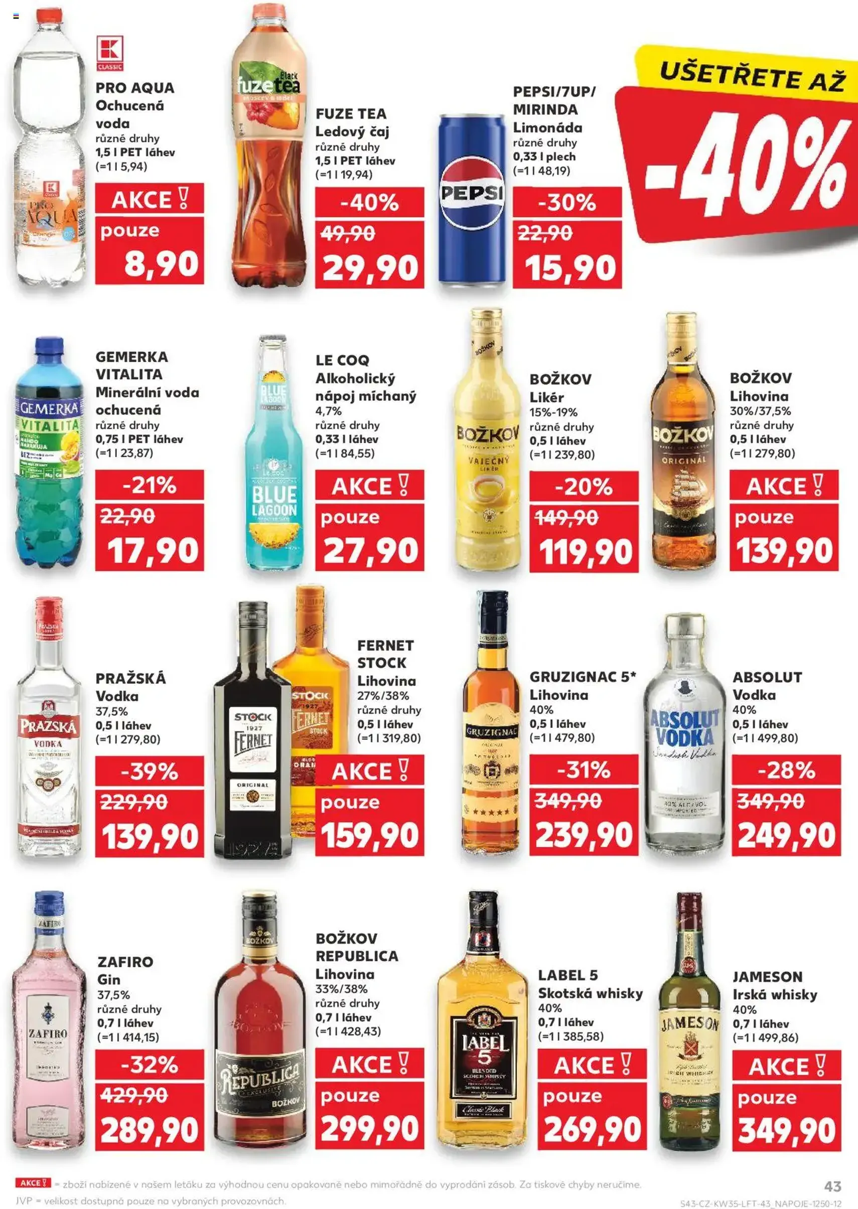 Kaufland leták - platný leták od 27.08.2025 strana 43 z 90 Kaufland leták - platný leták od 27.08.2025 strana 43 z 90