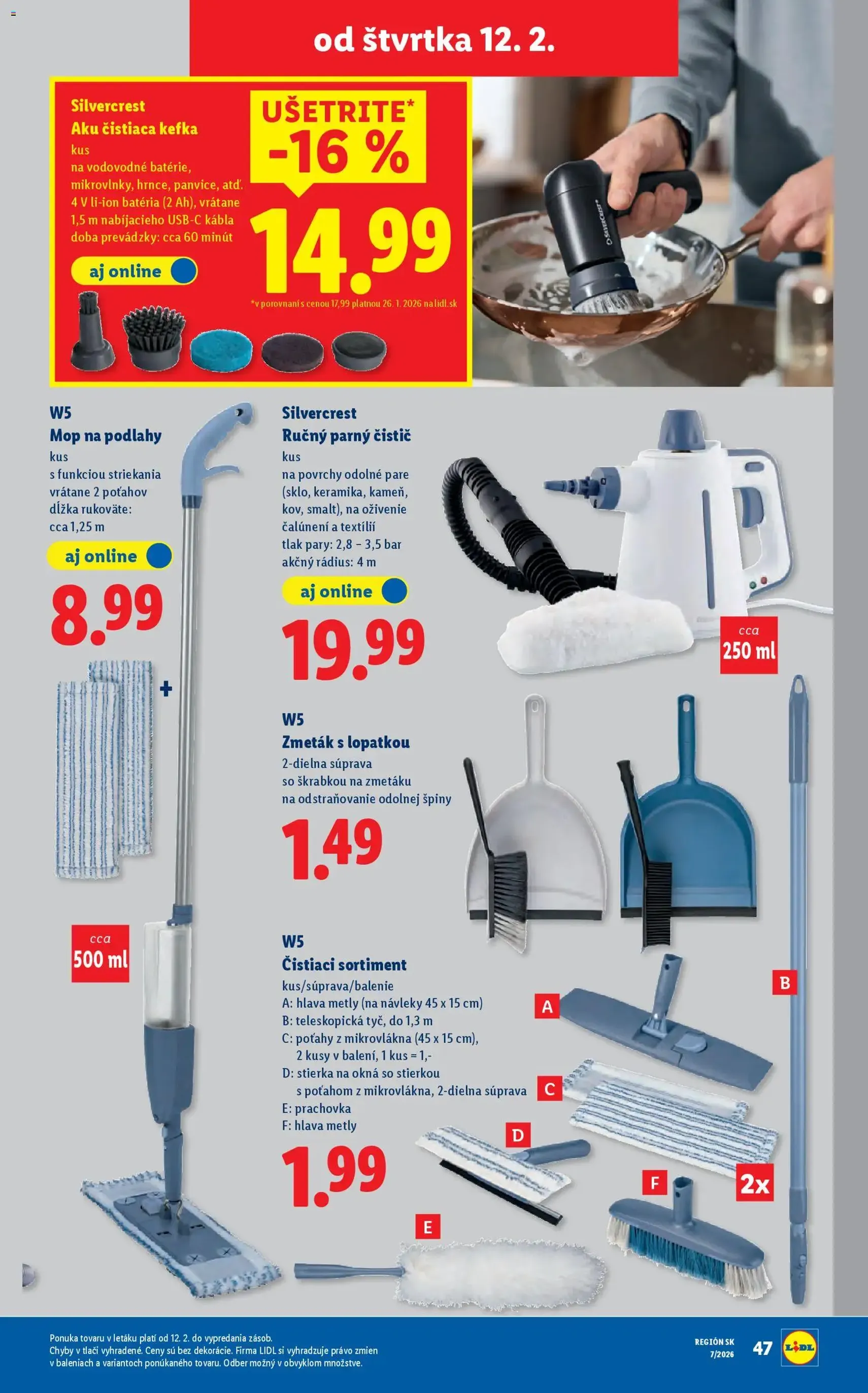 Lidl leták - platný leták od 12.02.2026 strana 47 z 105