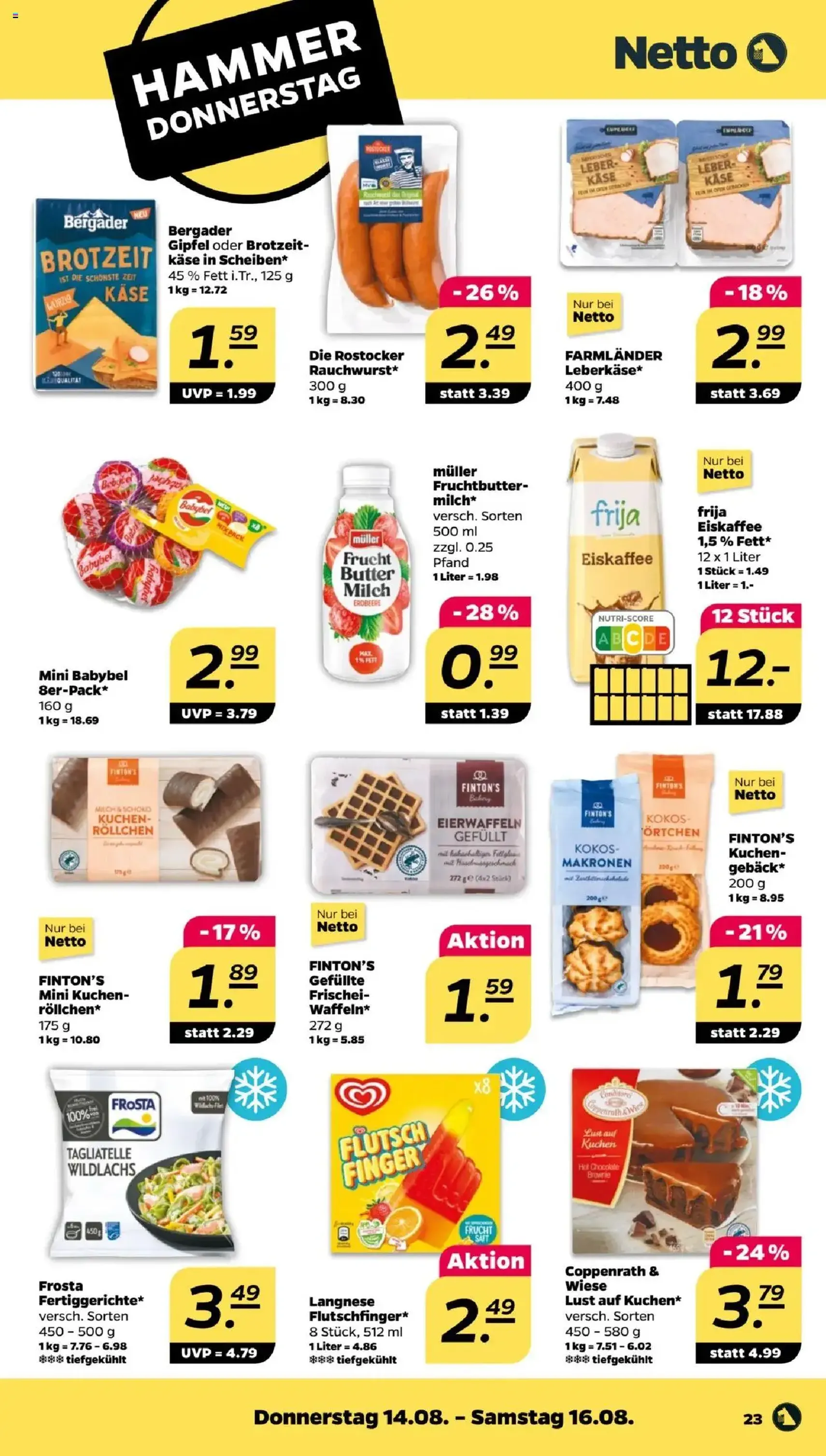 Netto Prospekt - Gültiger Prospekt ab 11.08.2025, Seite 25 von insgesamt 34 Netto Prospekt - Gültiger Prospekt ab 11.08.2025, Seite 25 von insgesamt 34