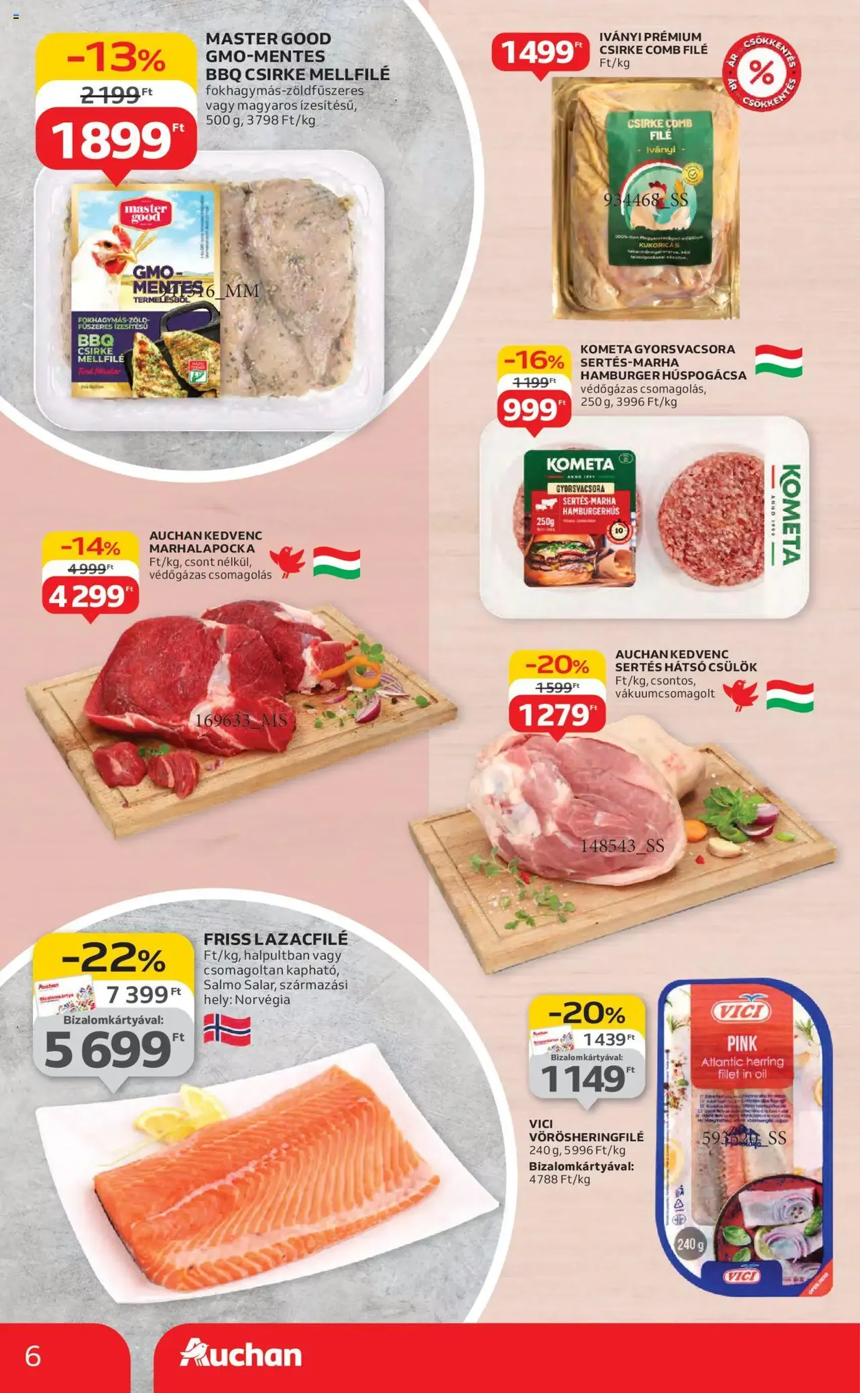 Auchan Akciós újság - 2025.08.14. érvényes szórólap 6 oldal 54 oldalból Auchan Akciós újság - 2025.08.14. érvényes szórólap 6 oldal 54 oldalból