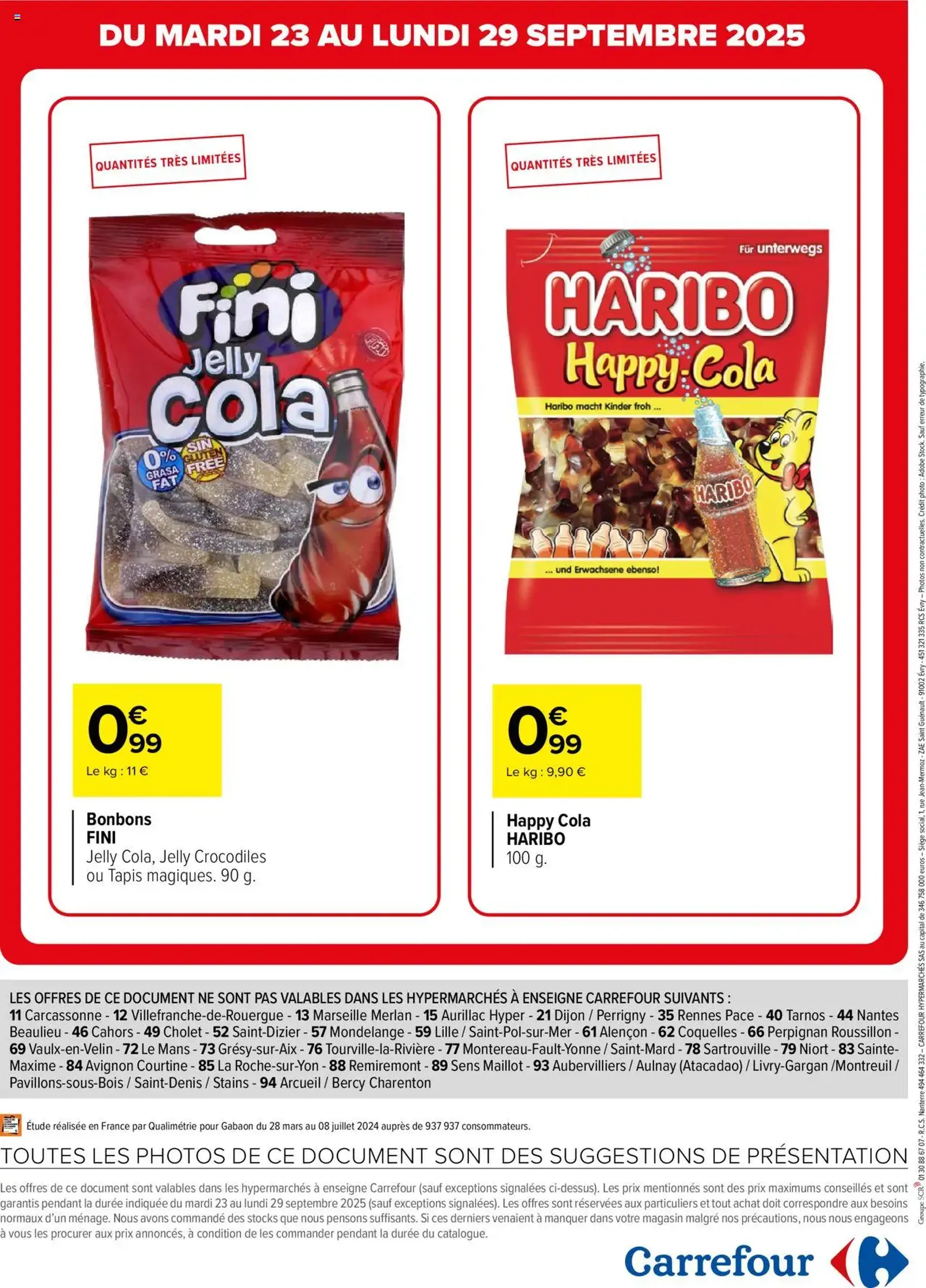 Carrefour catalogue semaine 39 - brochure valable à partir du 23/09/2025, page 6 sur 6