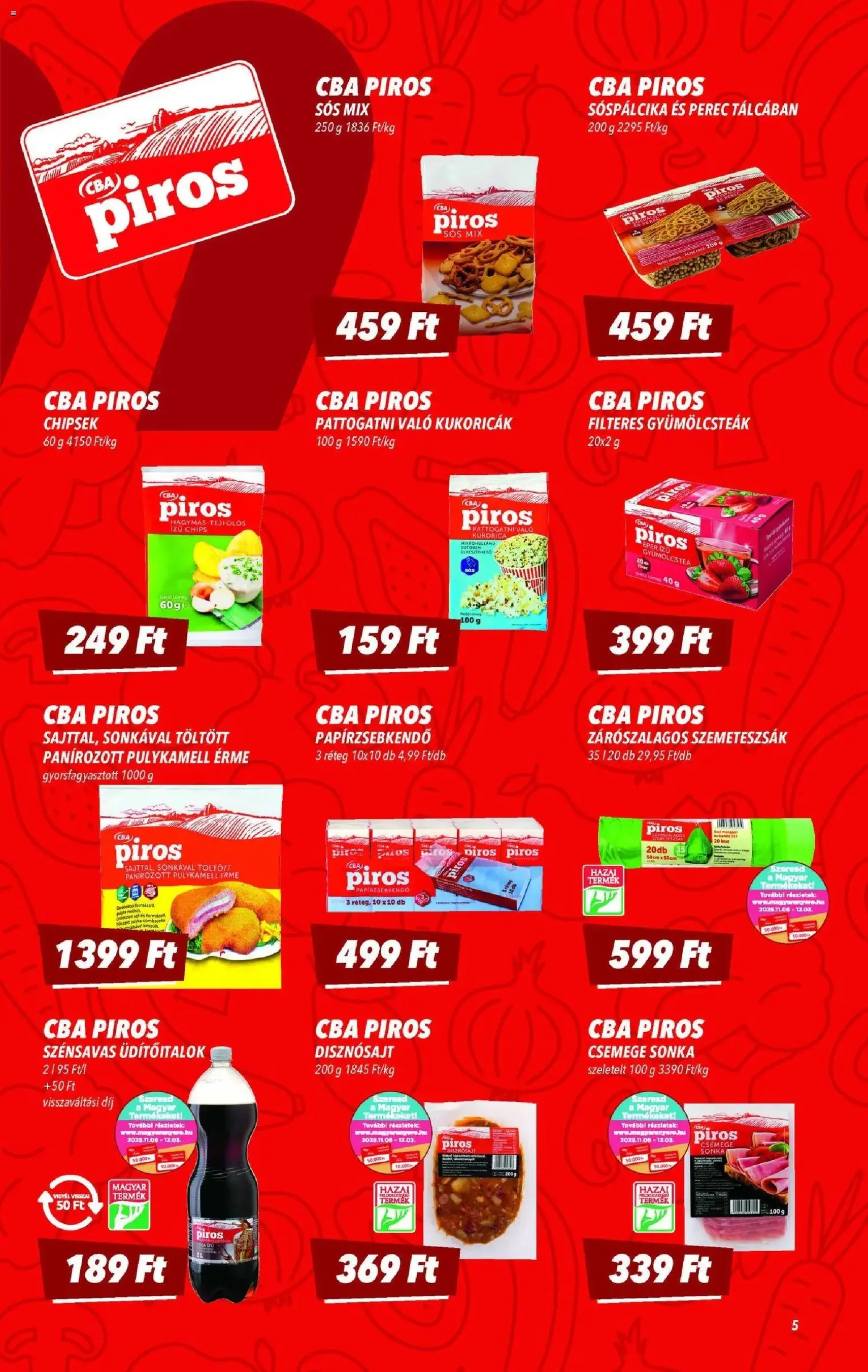 CBA Akciós újság - 2025.11.13. érvényes szórólap 5 oldal 12 oldalból