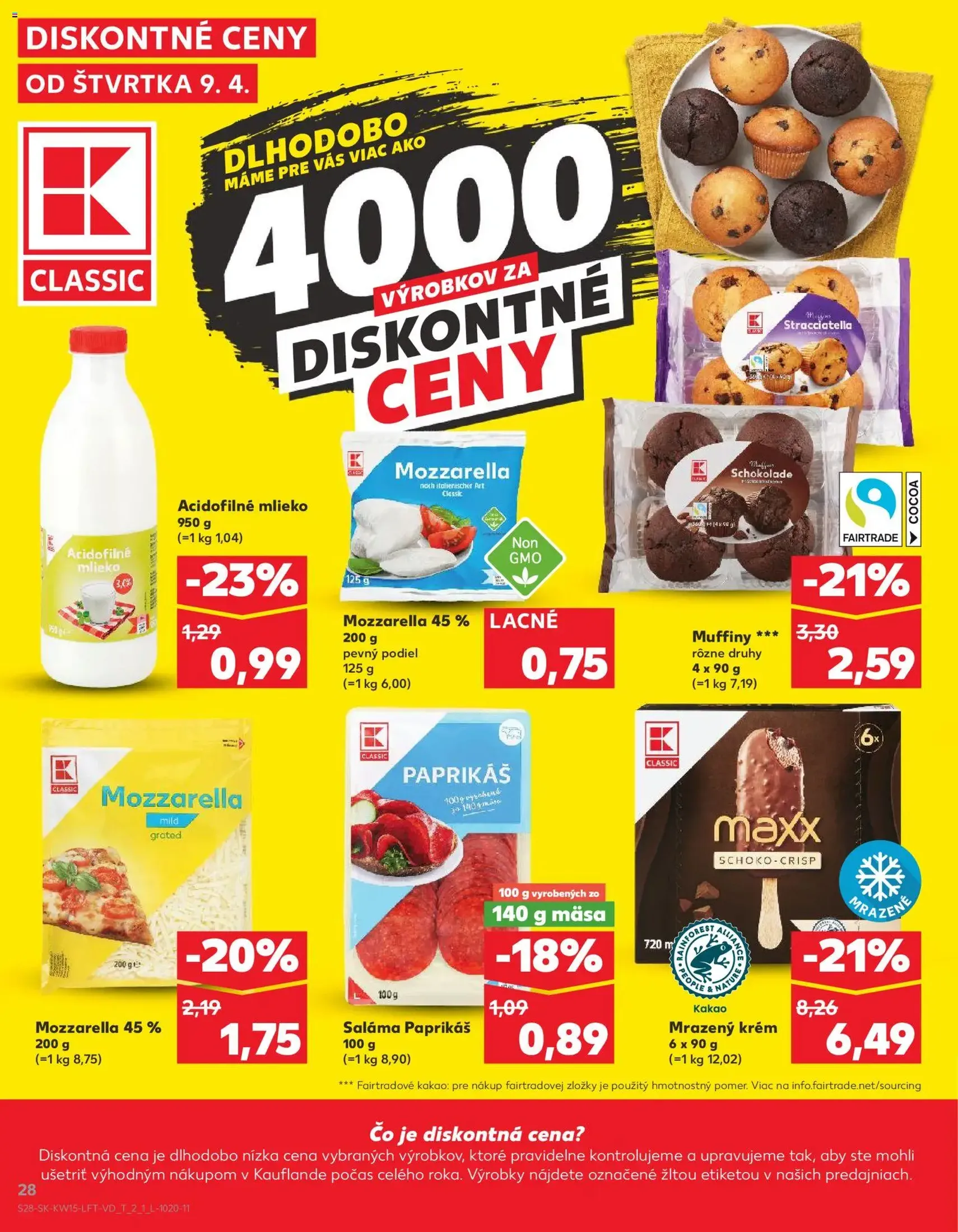 Kaufland leták - platný leták od 09.04.2026 strana 28 z 74