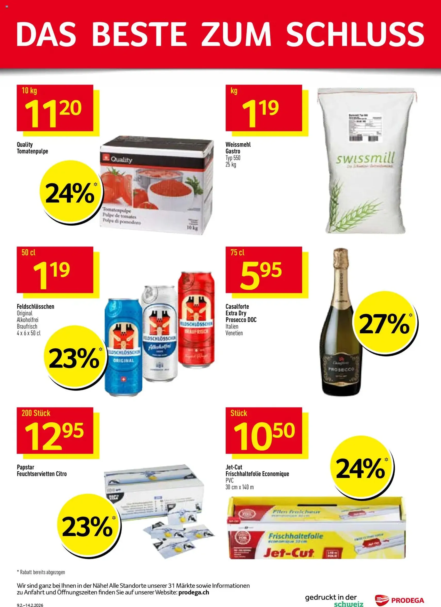 Prodega Aktionen - Gültiger Prospekt ab 09.02.2026, Seite 36 von insgesamt 36
