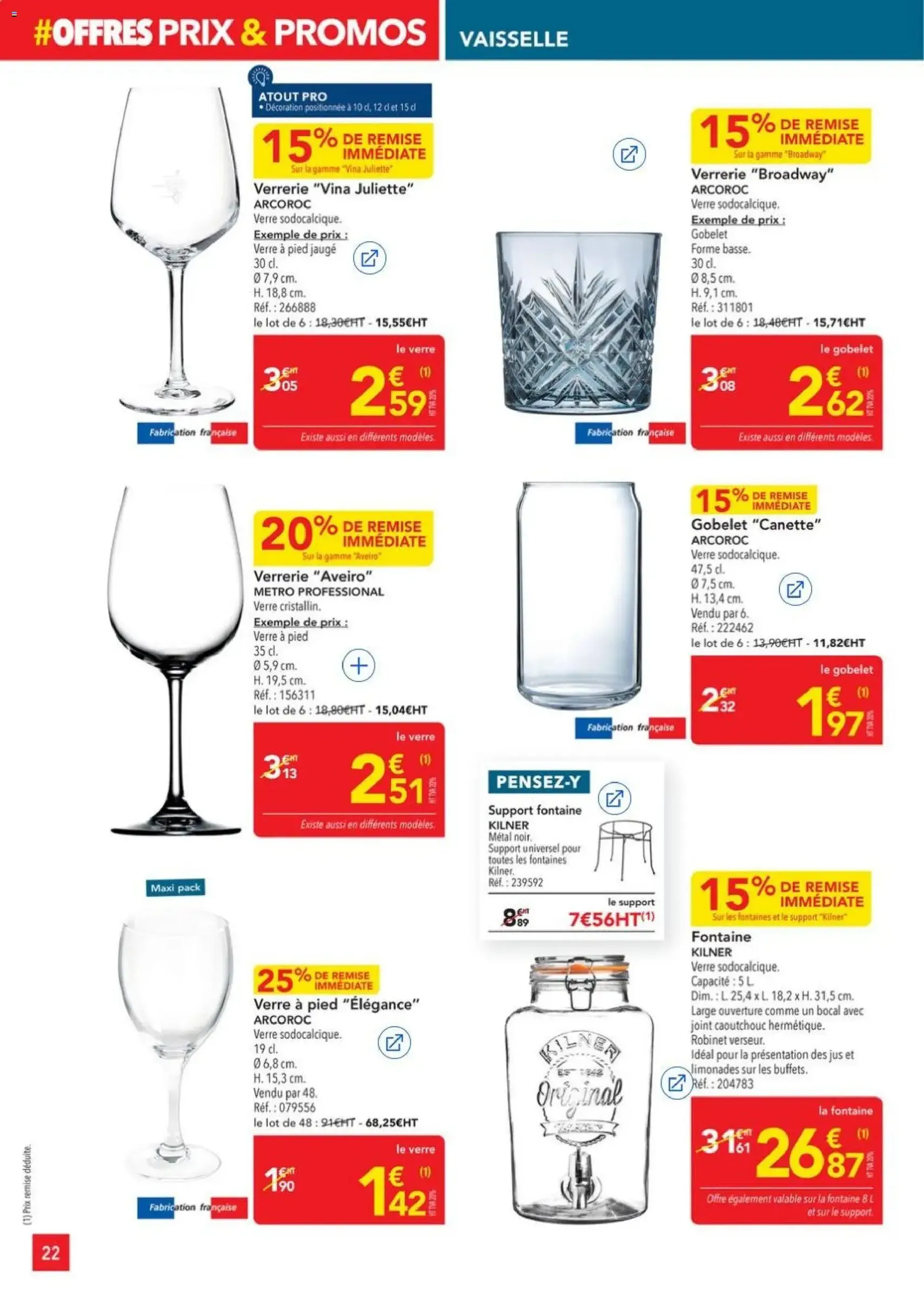 METRO catalogue - brochure valable à partir du 16/07/2026, page 22 sur 28