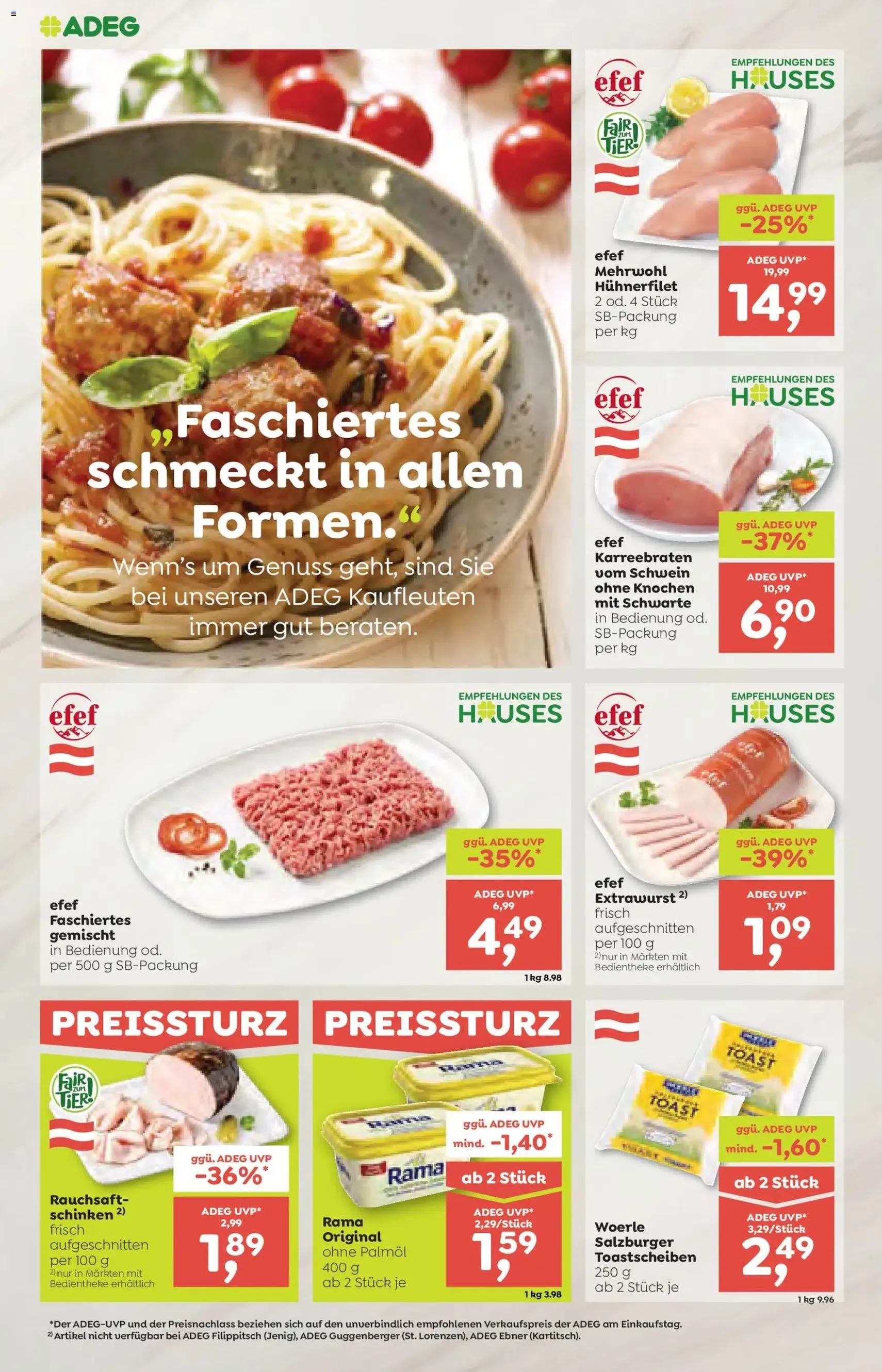 ADEG Flugblatt - Gültiger Prospekt ab 12.03.2026, Seite 2 von insgesamt 8