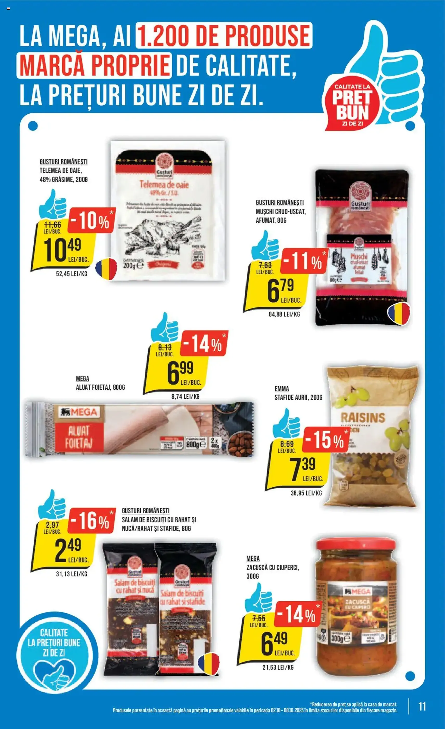 Catalog Mega Image - cataloage valabile începând cu 02.10.2025 pagina 11 din 28 Catalog Mega Image - cataloage valabile începând cu 02.10.2025 pagina 11 din 28