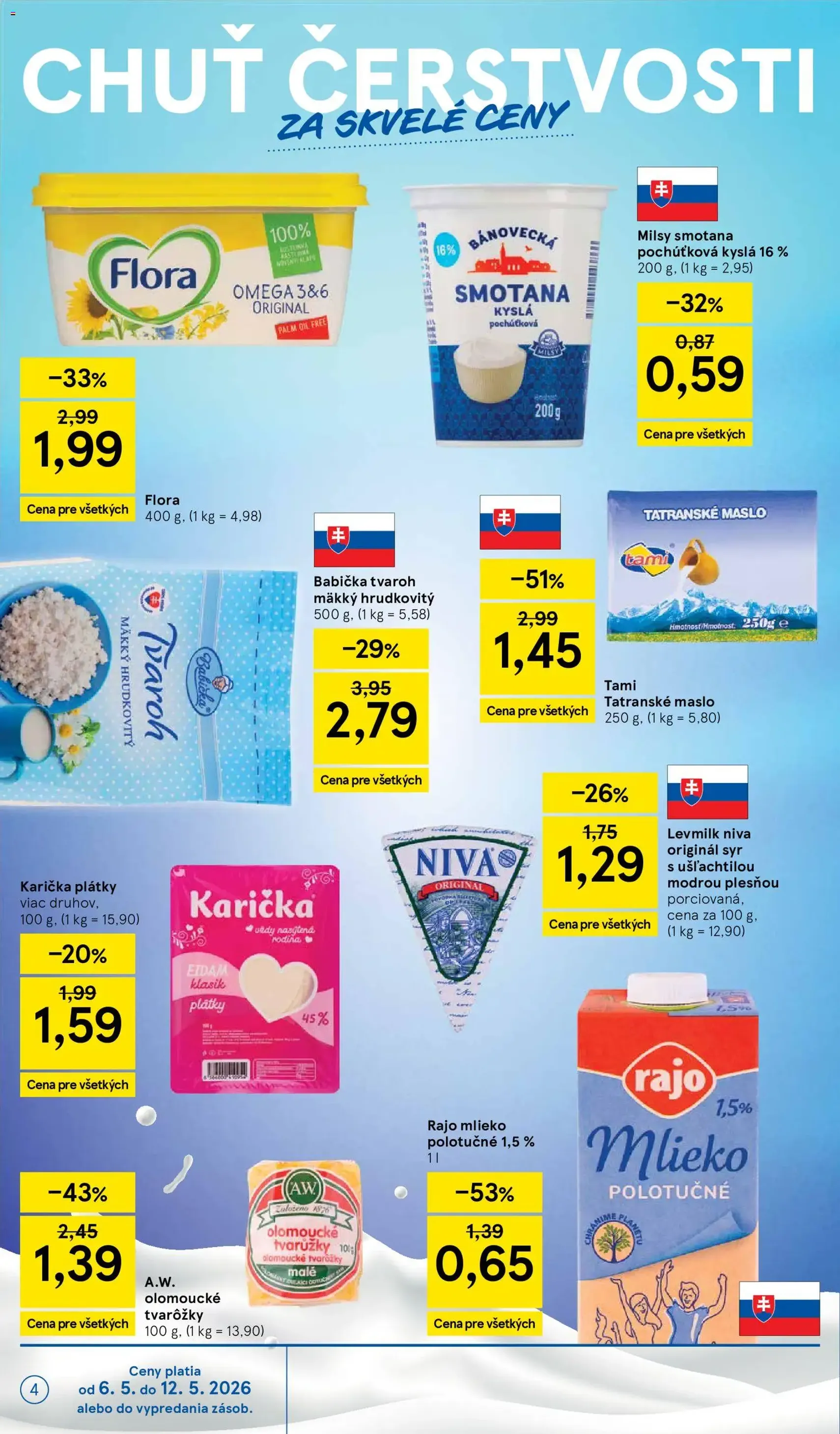 Tesco Hypermarket - leták - platný leták od 06.05.2026 strana 4 z 50