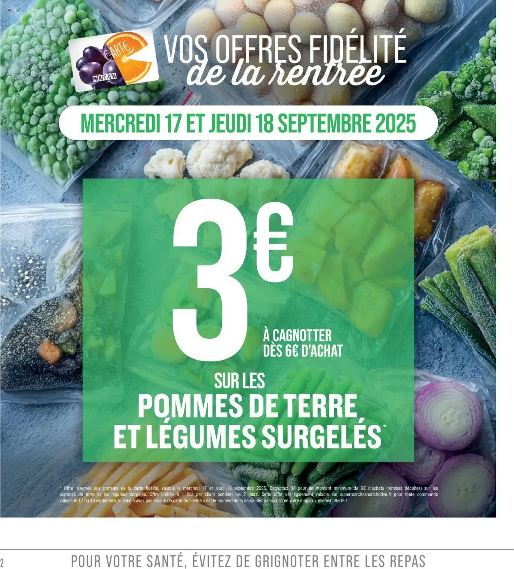 Match Supermarché catalogue - brochure valable à partir du 16/09/2025, page 2 sur 24 Match Supermarché catalogue - brochure valable à partir du 16/09/2025, page 2 sur 24