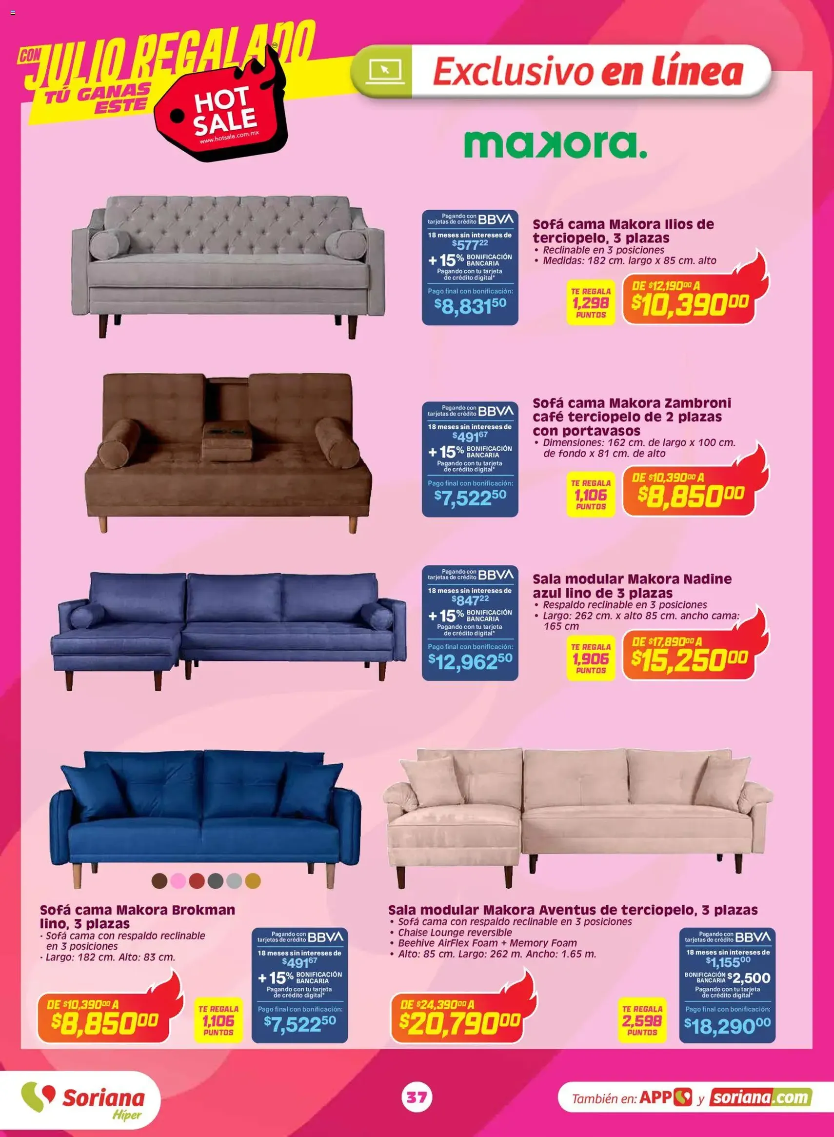 Soriana Hot Sale - folleto válido desde 25/05/2026 página 37 de 47