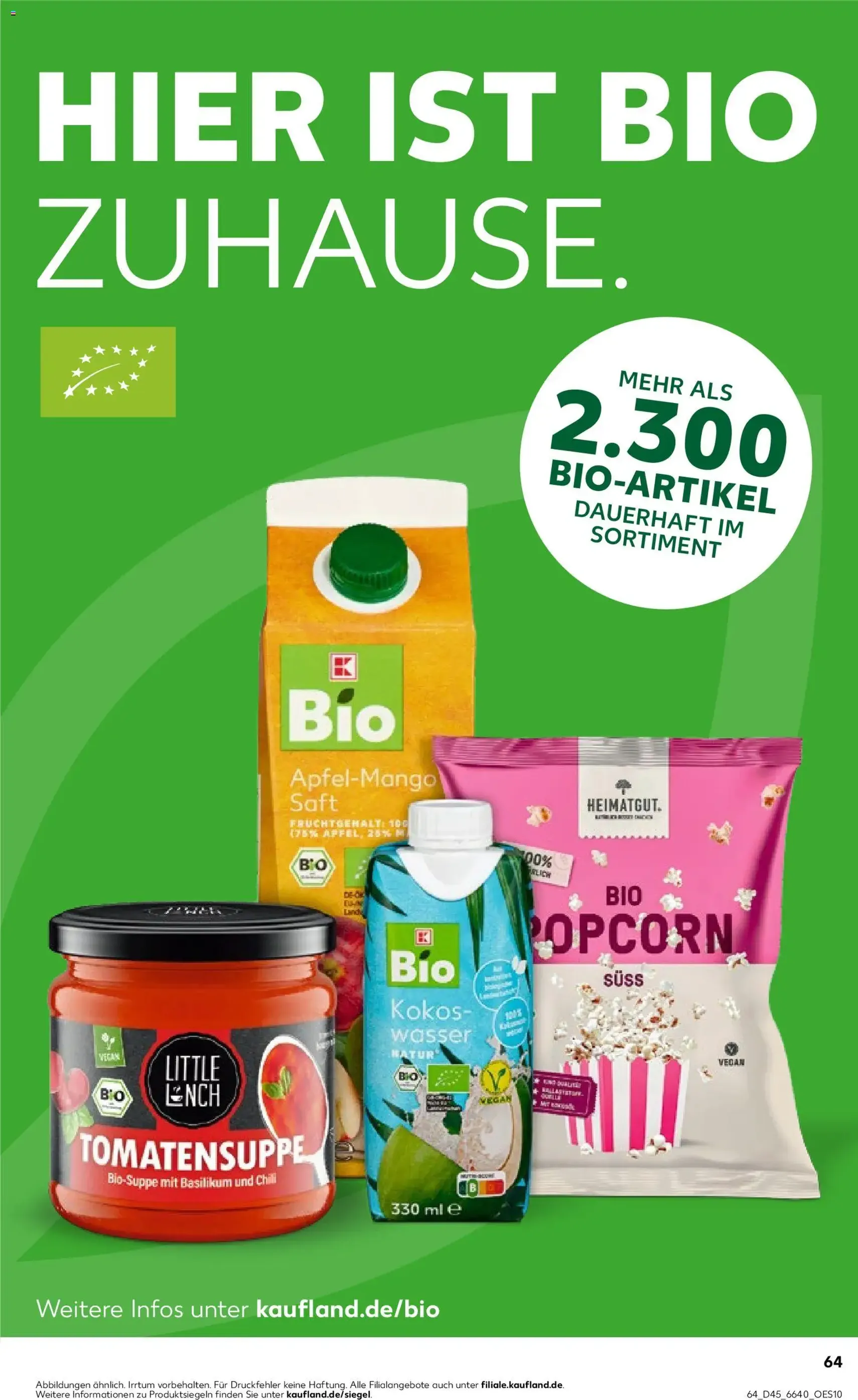 Kaufland Prospekt - Gültiger Prospekt ab 06.11.2025, Seite 64 von insgesamt 64