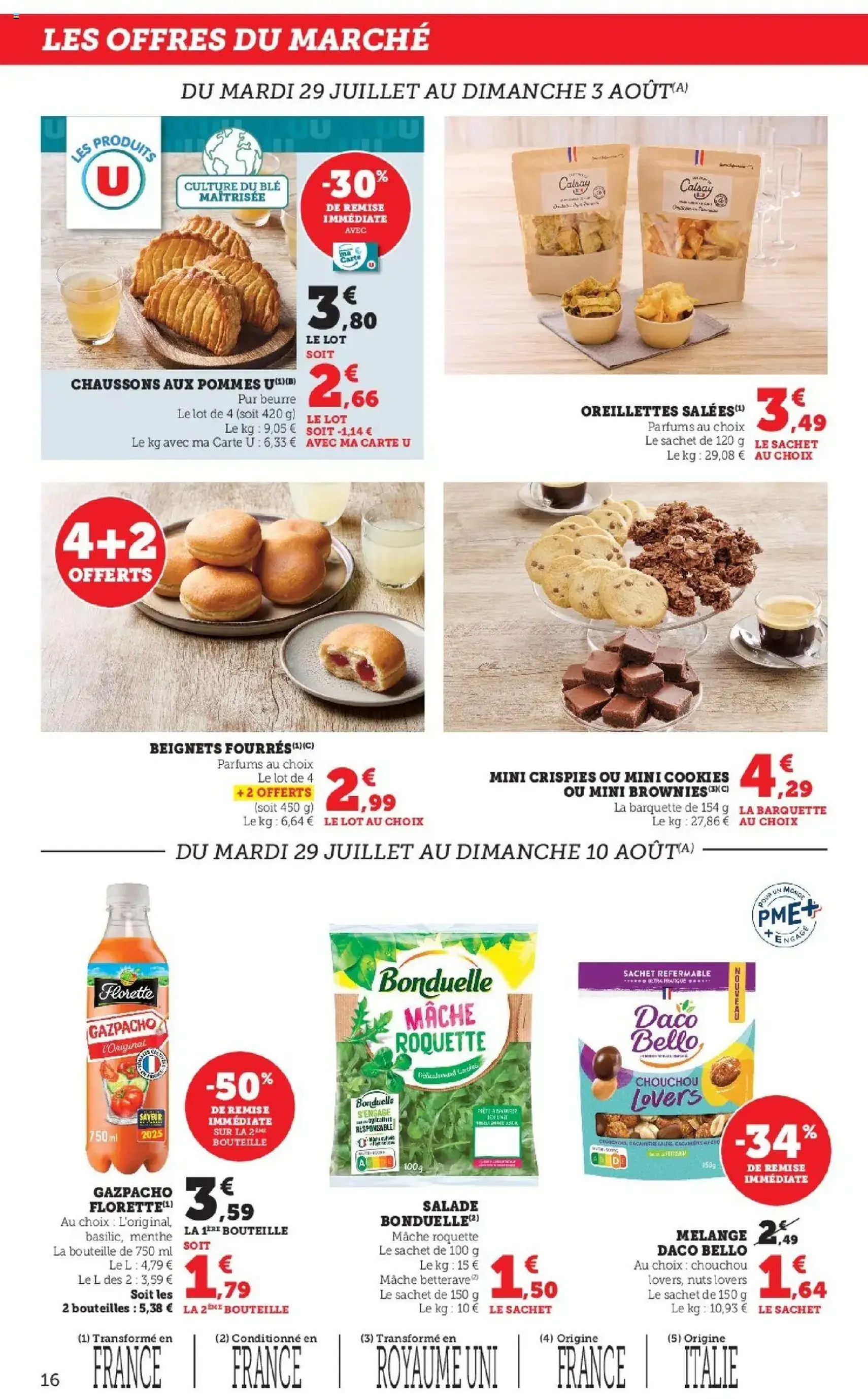 U Express catalogue - brochure valable à partir du 29/07/2025, page 16 sur 18
