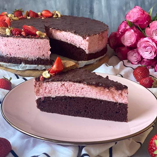 Anteprima ricetta Torta senza glutine alle fragole