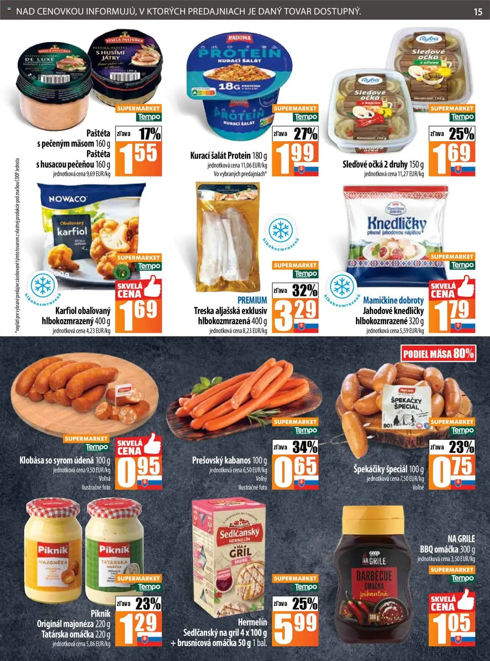 COOP Jednota leták - platný leták od 18.09.2025 strana 15 z 28