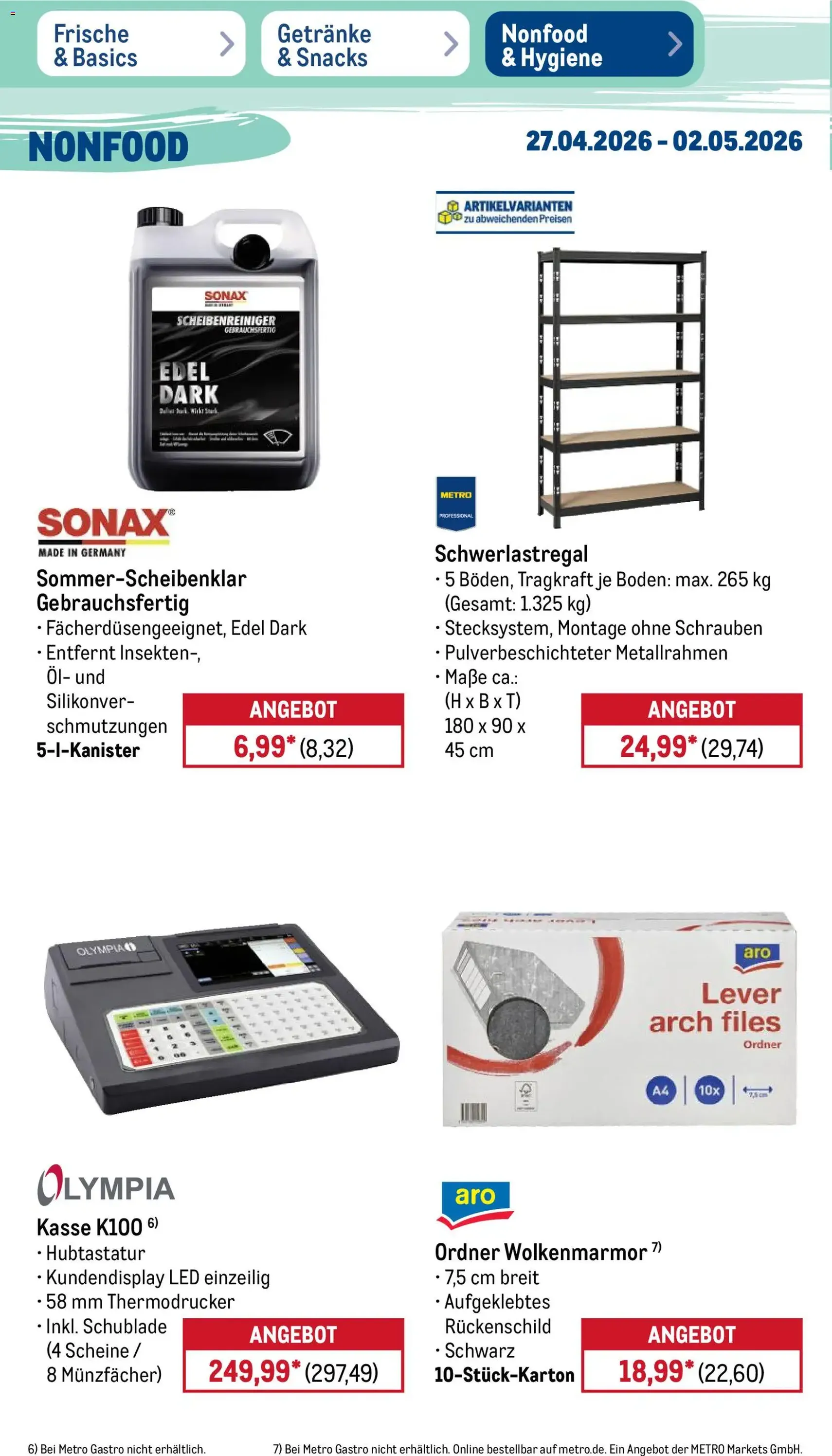 Metro Prospekt - Gültiger Prospekt ab 27.04.2026, Seite 46 von insgesamt 52