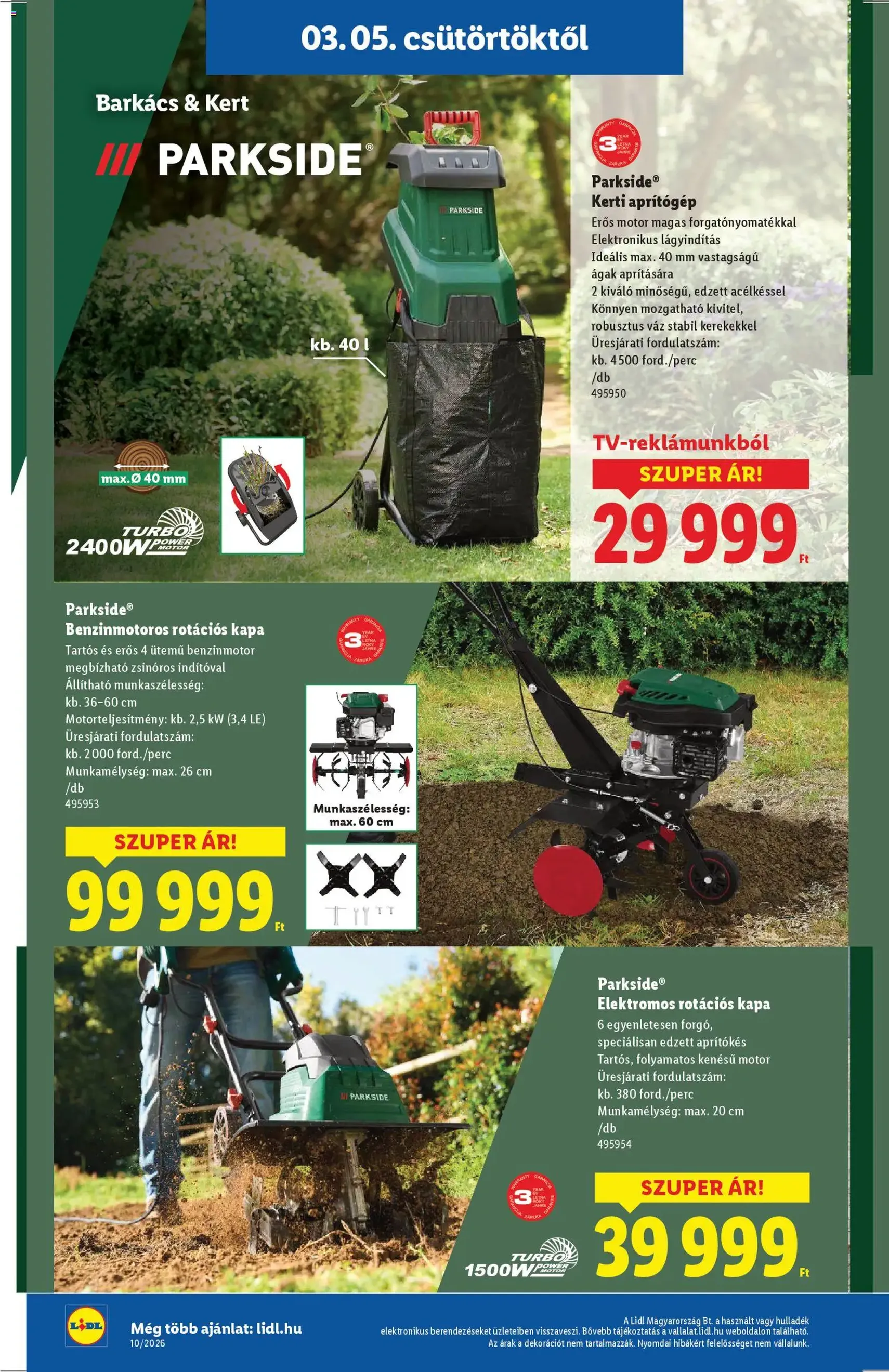 Lidl akciós újság - 2026.03.05. érvényes szórólap 24 oldal 64 oldalból