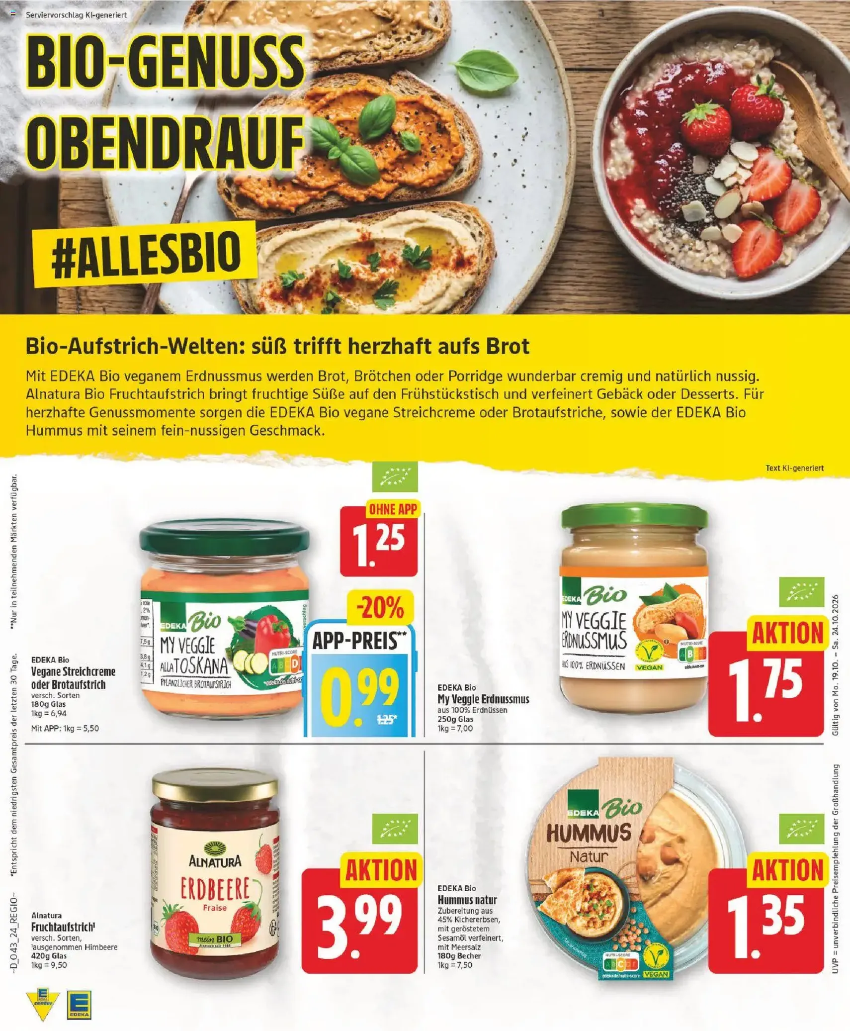 Edeka Prospekt - Gültiger Prospekt ab 19.10.2026, Seite 25 von insgesamt 30