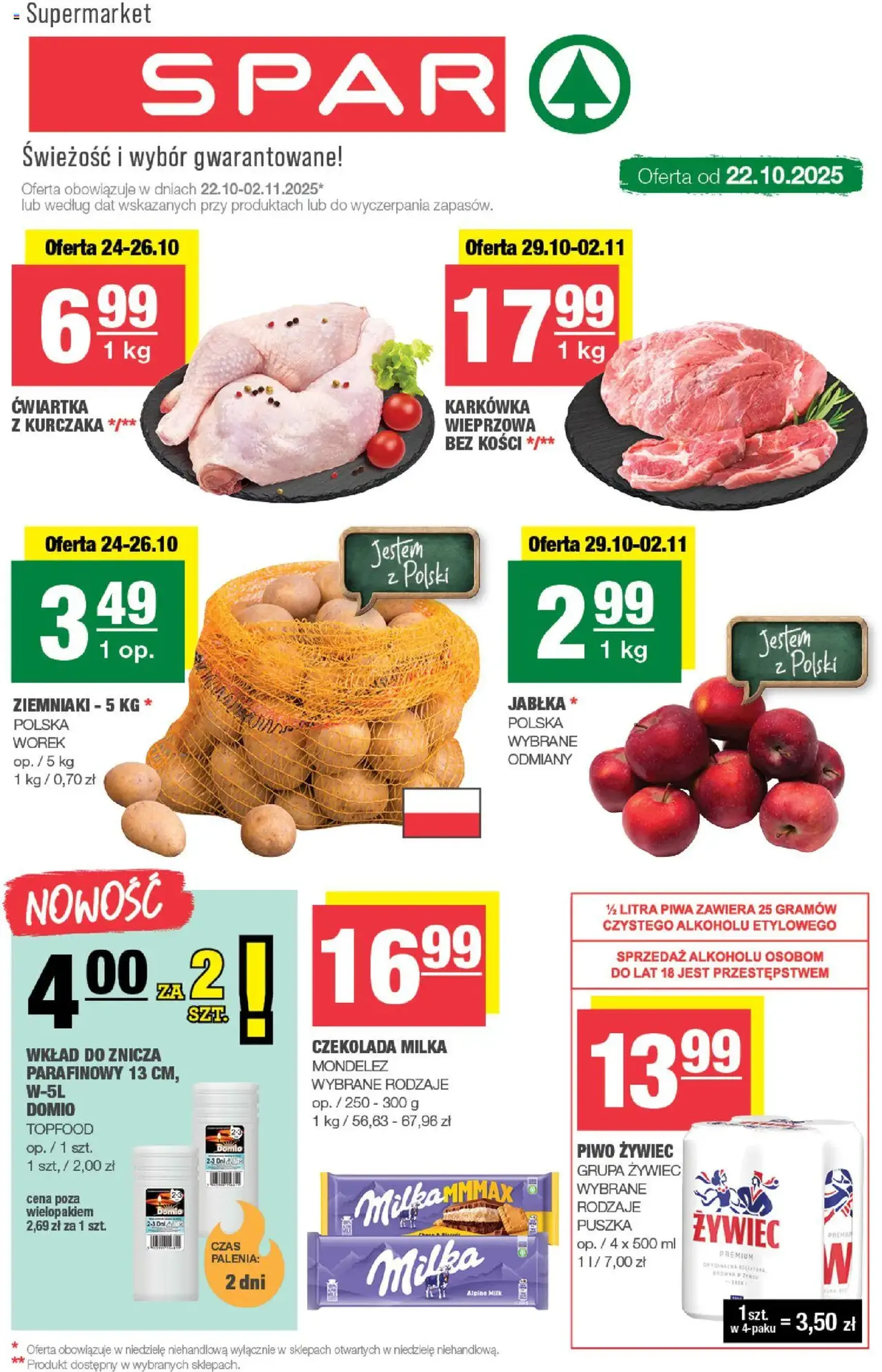 Spar Gazetka - ważny gazetka od 22.10.2025 strona 1 z 8 Spar Gazetka - ważny gazetka od 22.10.2025 strona 1 z 8