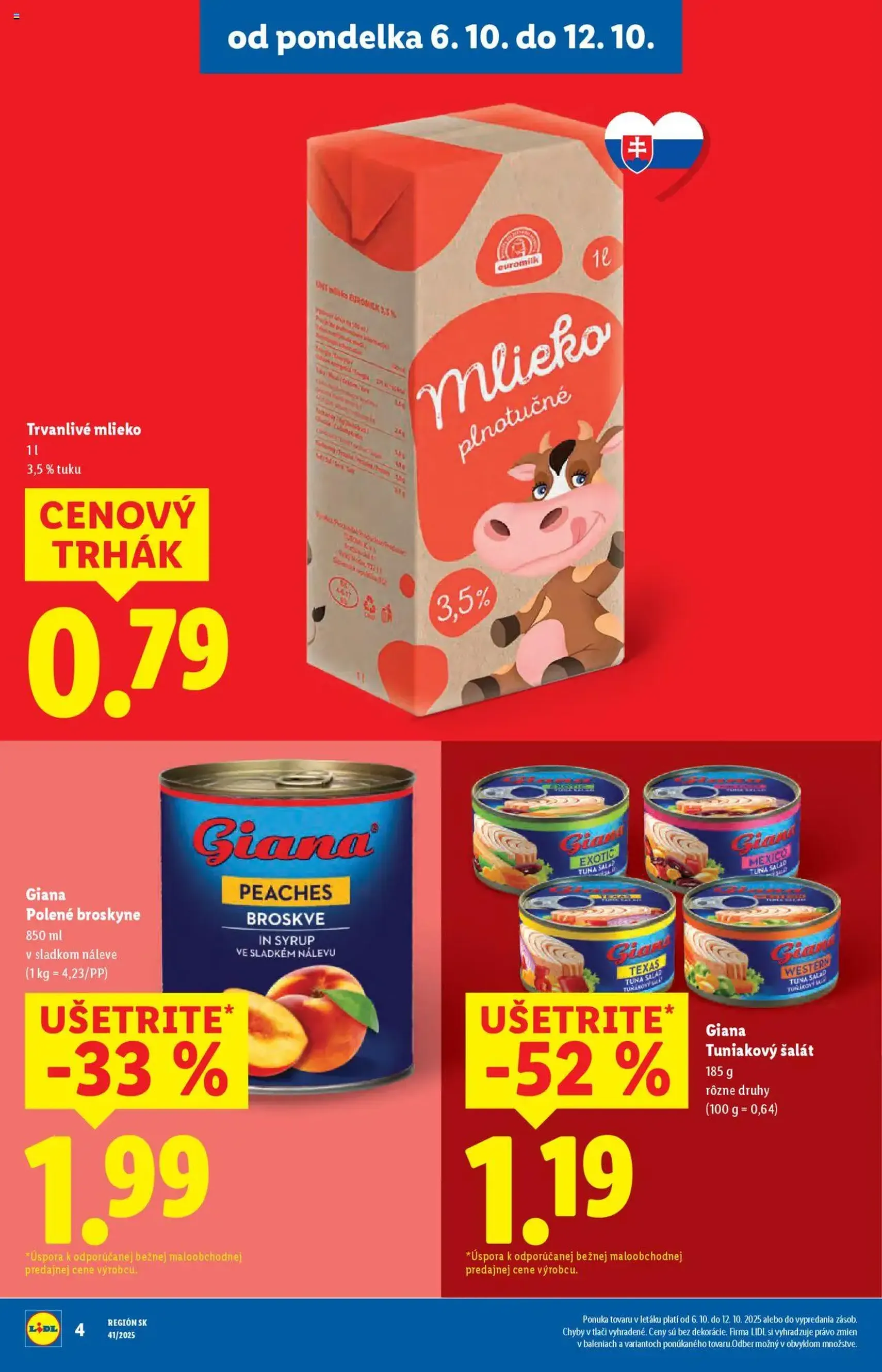 Lidl leták - platný leták od 06.10.2025 strana 6 z 108