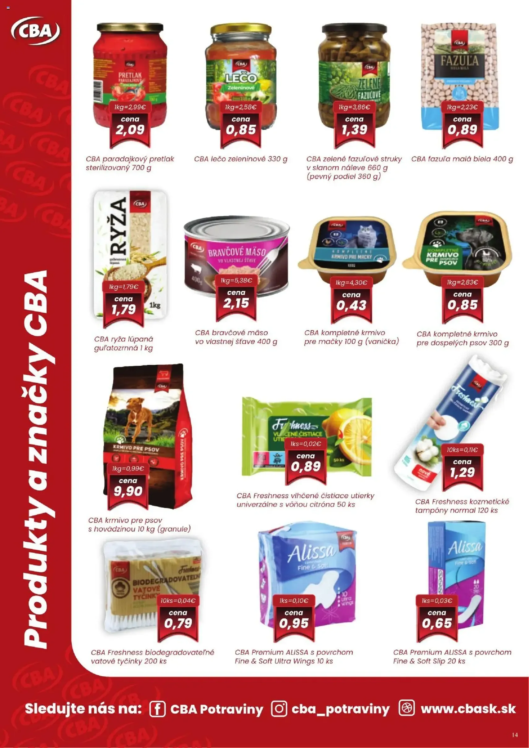 KARMEN CBA leták - platný leták od 05.02.2026 strana 14 z 24