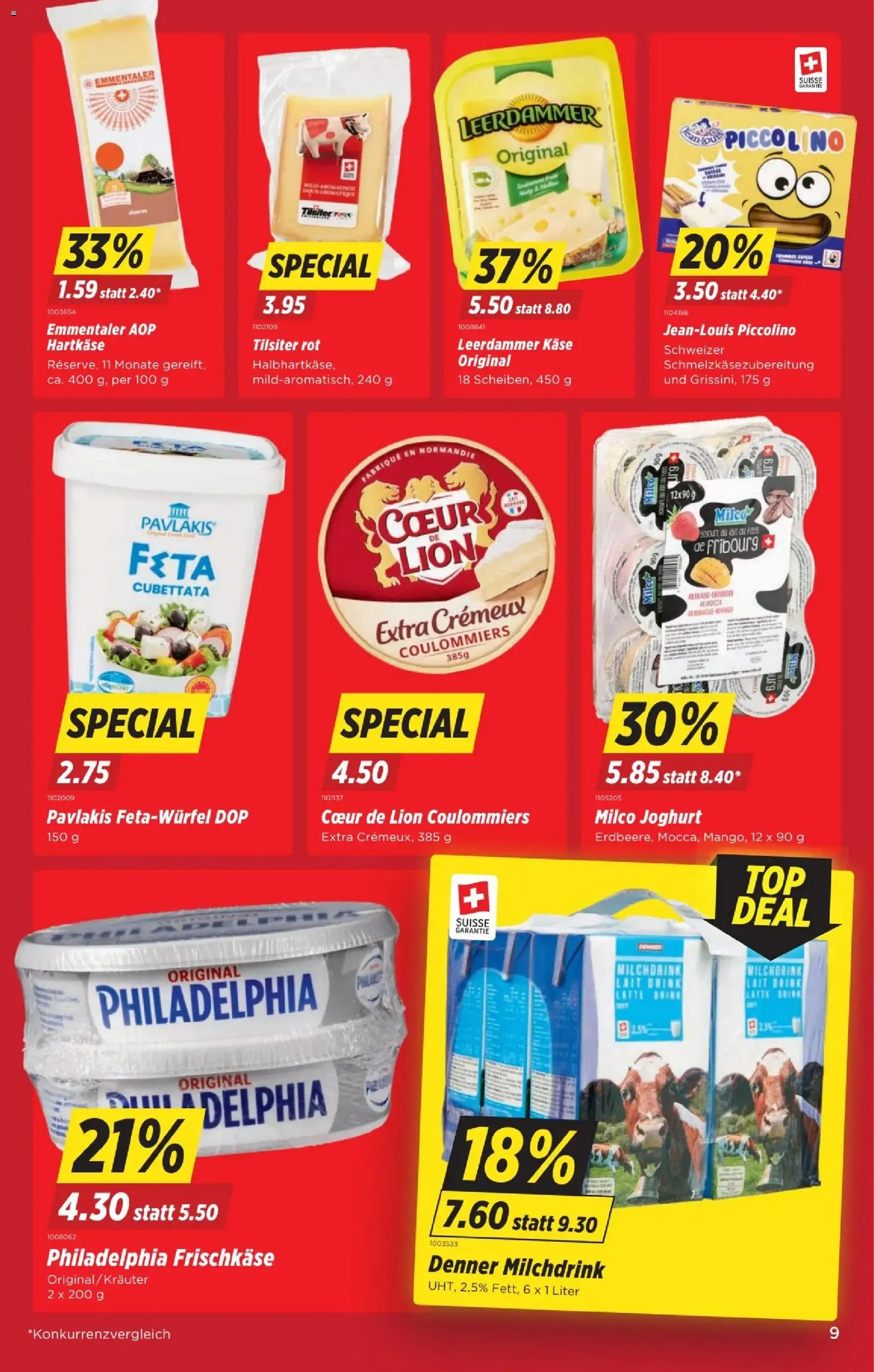 Denner aktionen - Gültiger Prospekt ab 16.04.2026, Seite 9 von insgesamt 22