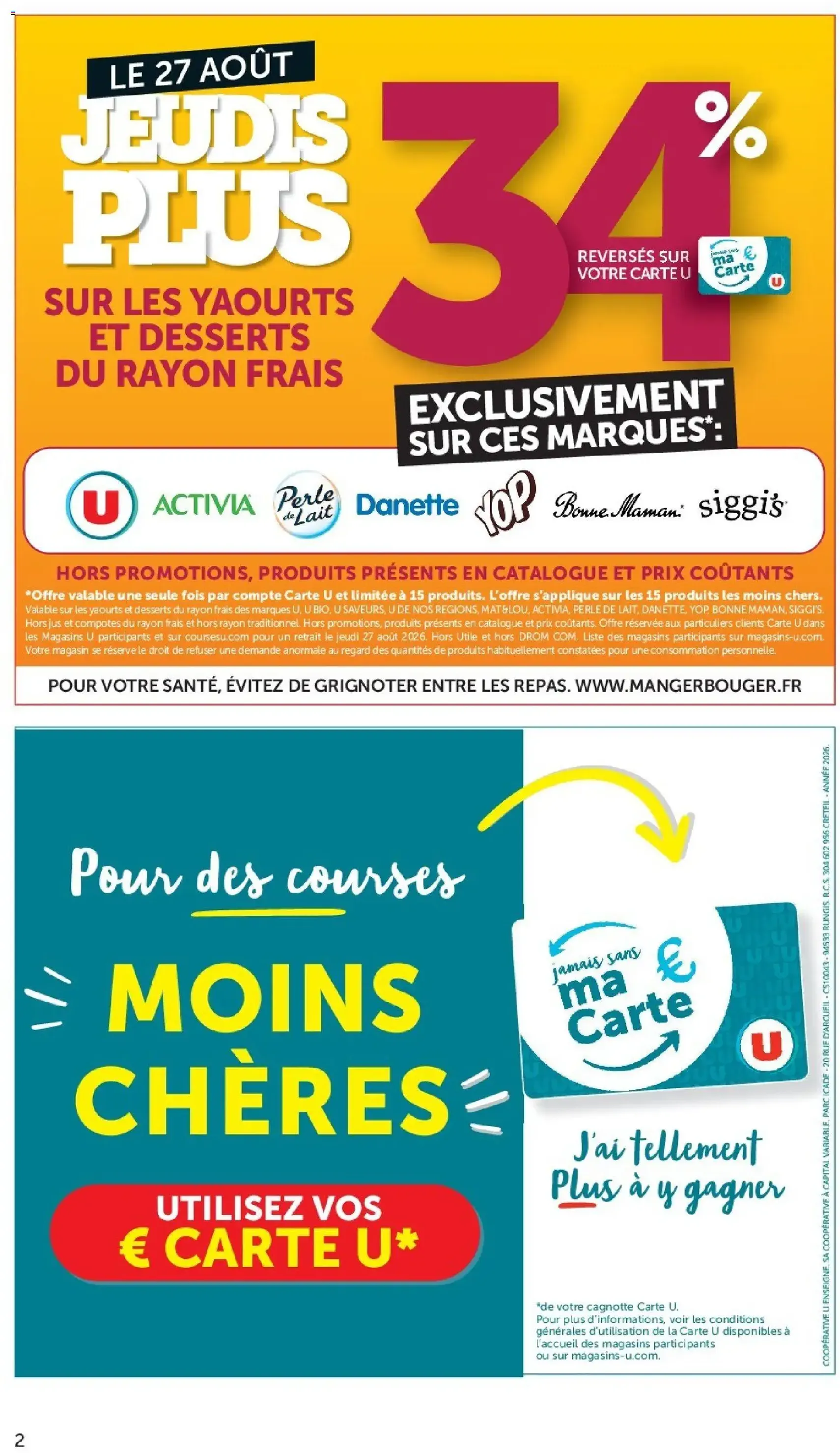 Super U catalogue - brochure valable à partir du 25/08/2026, page 2 sur 48