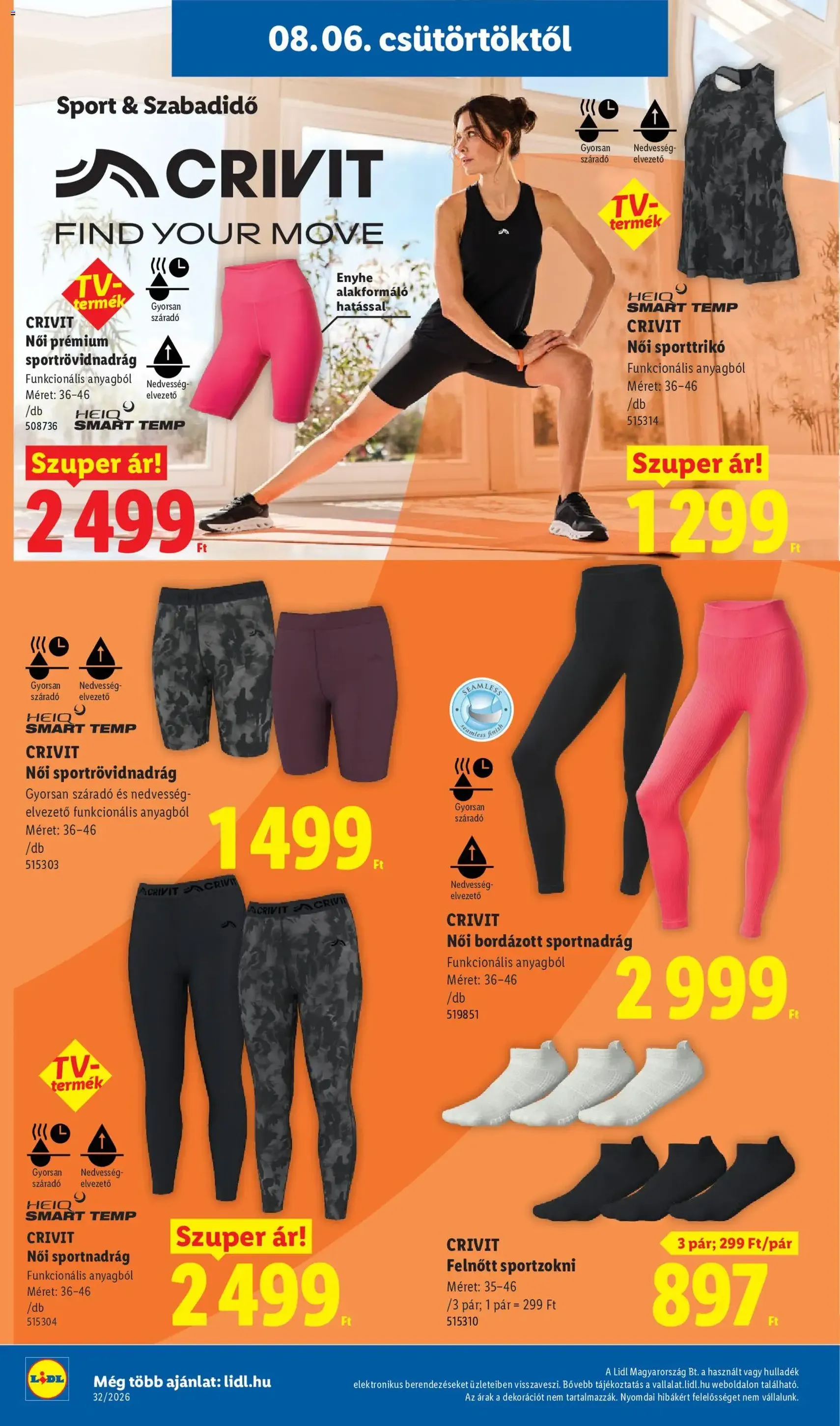 Lidl akciós újság - 2026.08.06. érvényes szórólap 36 oldal 80 oldalból