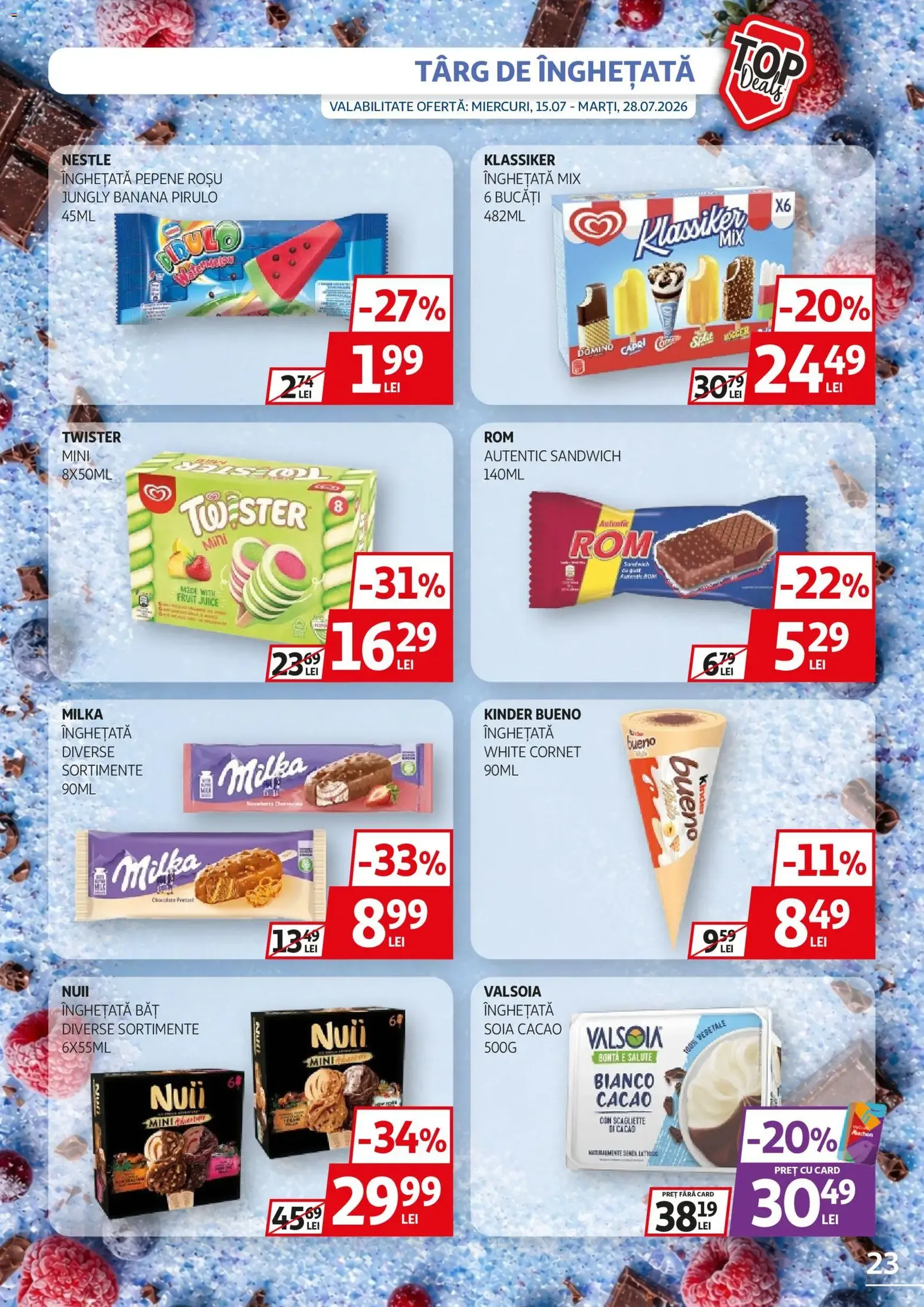 Auchan Catalog - cataloage valabile începând cu 15.07.2026 pagina 23 din 40