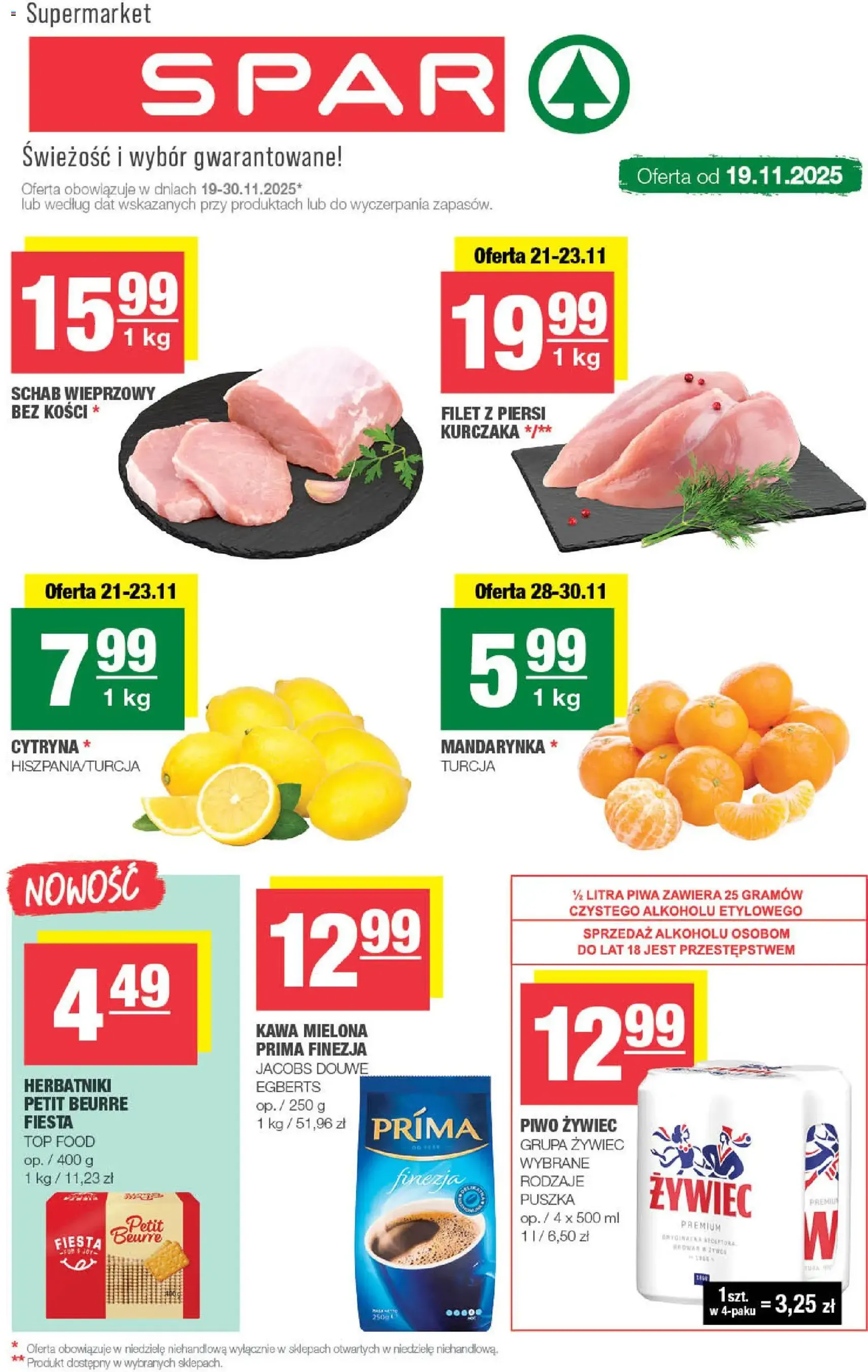Spar Gazetka - ważny gazetka od 19.11.2025 strona 1 z 8