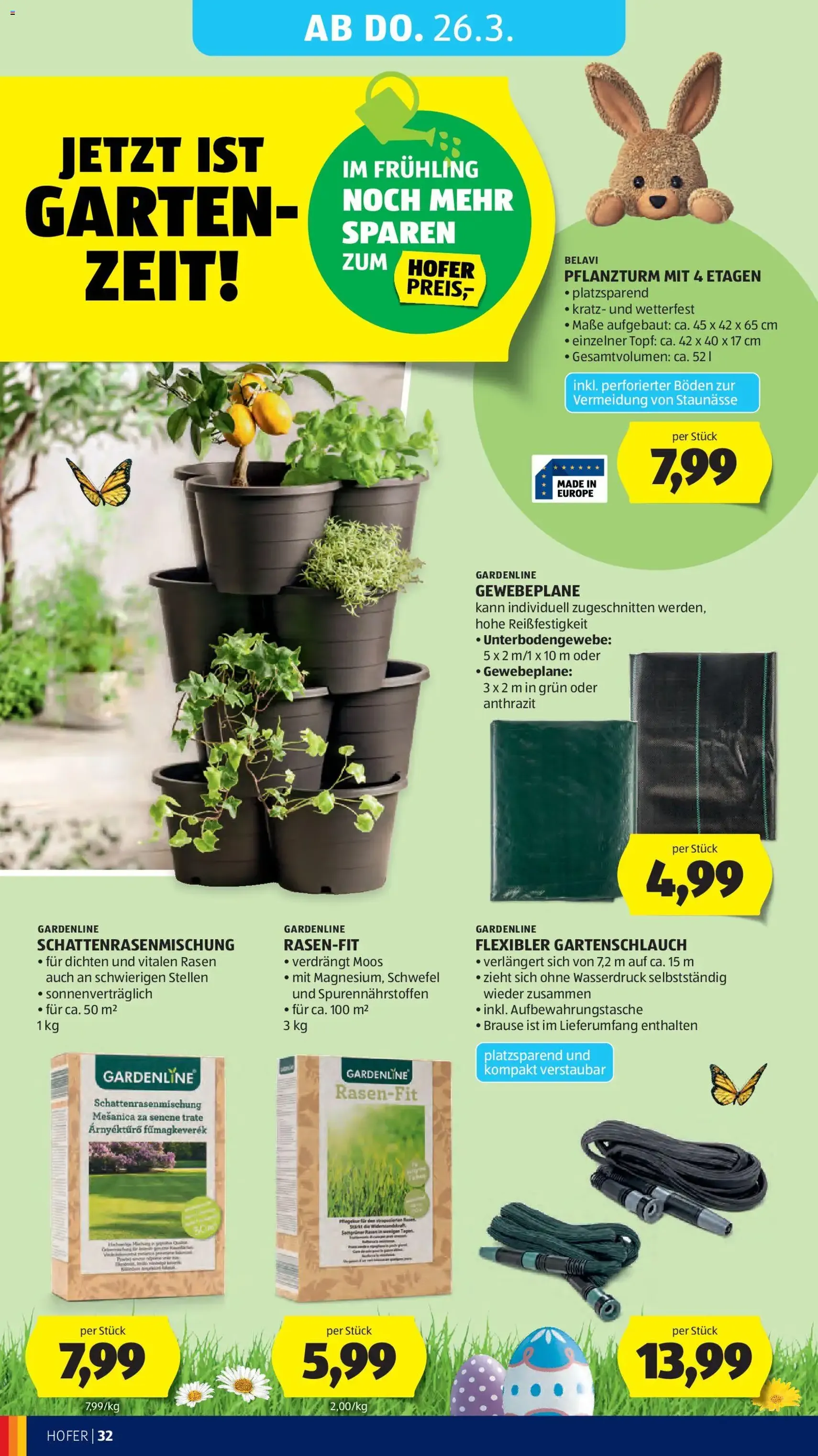 Hofer Flugblatt - Gültiger Prospekt ab 23.03.2026, Seite 40 von insgesamt 49