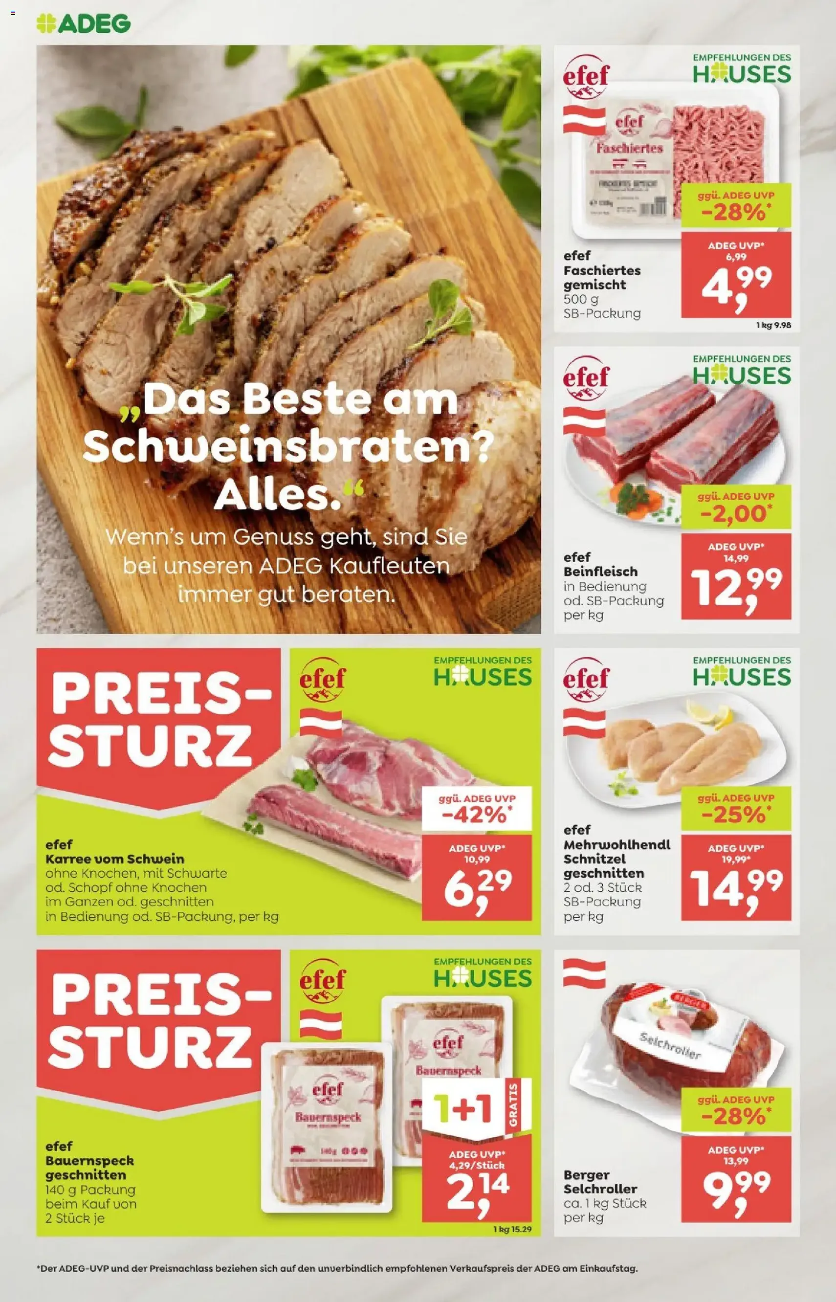ADEG Flugblatt - Gültiger Prospekt ab 05.02.2026, Seite 4 von insgesamt 12