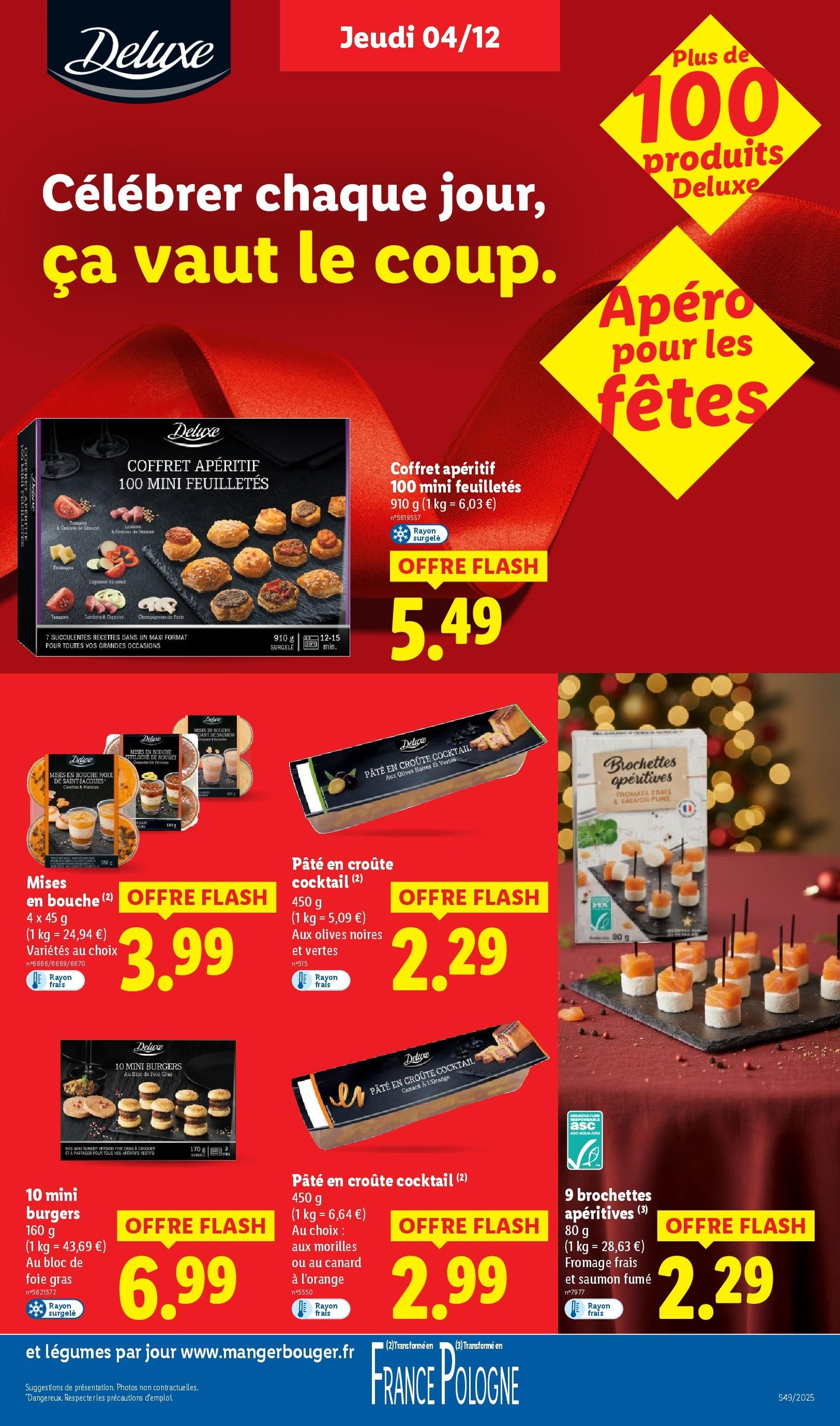 LIDL catalogue semaine 49 - brochure valable à partir du 04/12/2025, page 21 sur 96