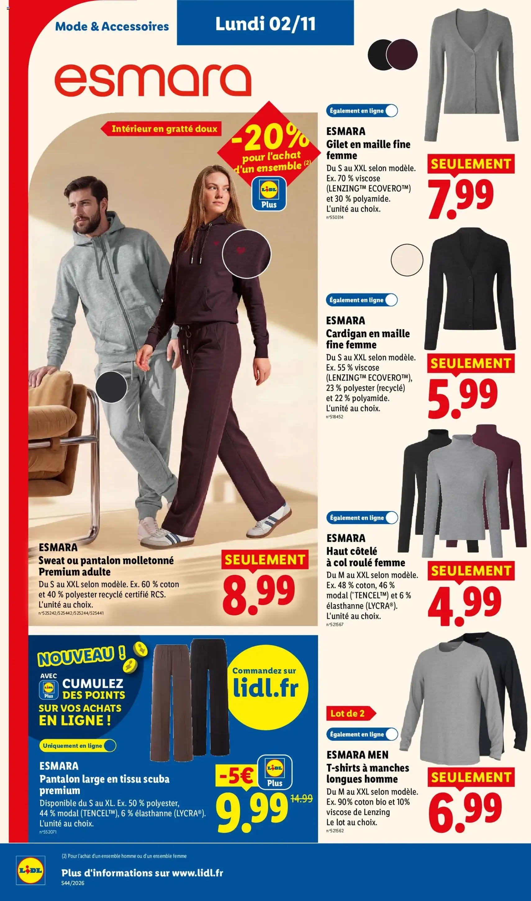 LIDL catalogue - brochure valable à partir du 29/10/2026, page 60 sur 64